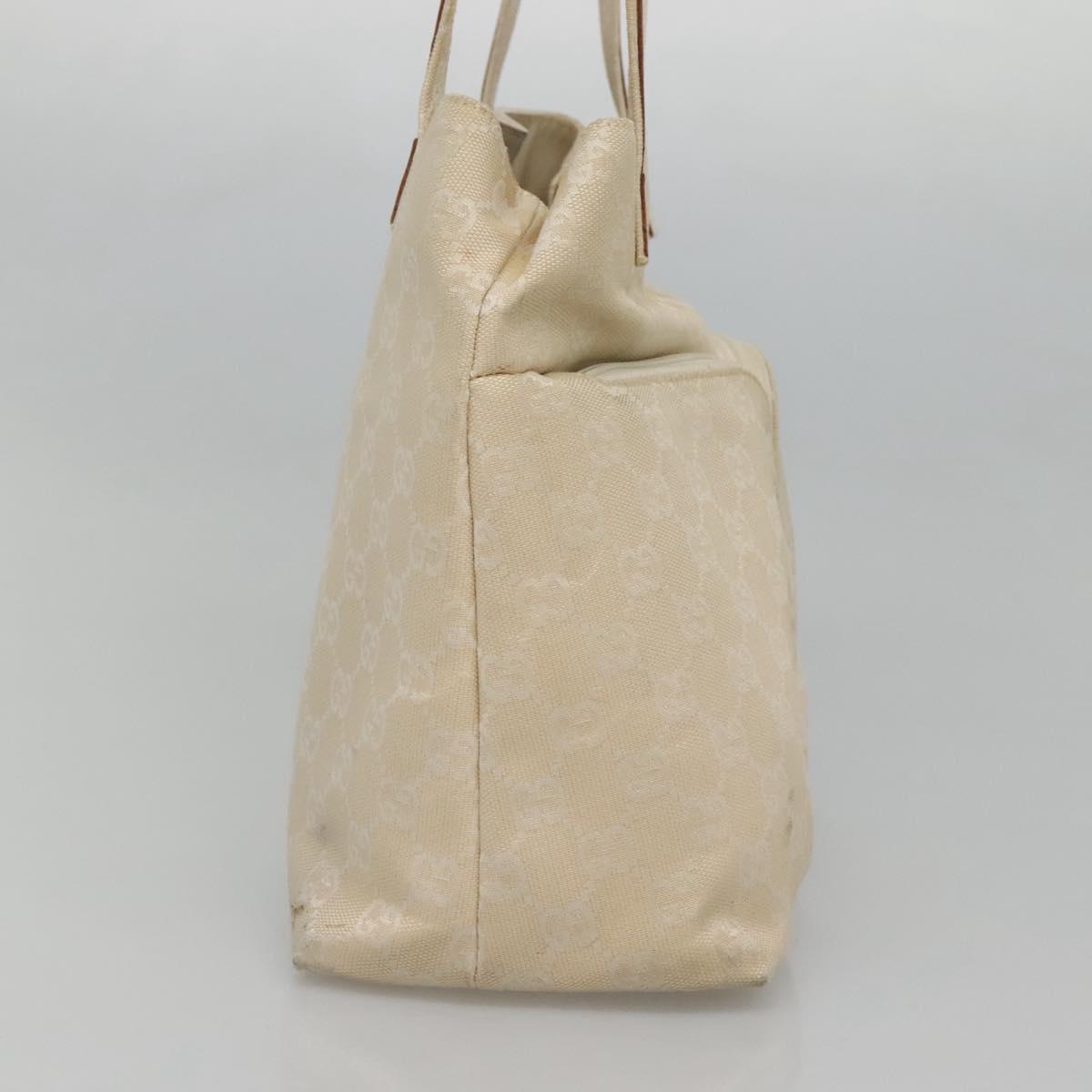 GUCCI GG Canvas Shoulder Bag Beige 002 1076 3754 Auth ep8068