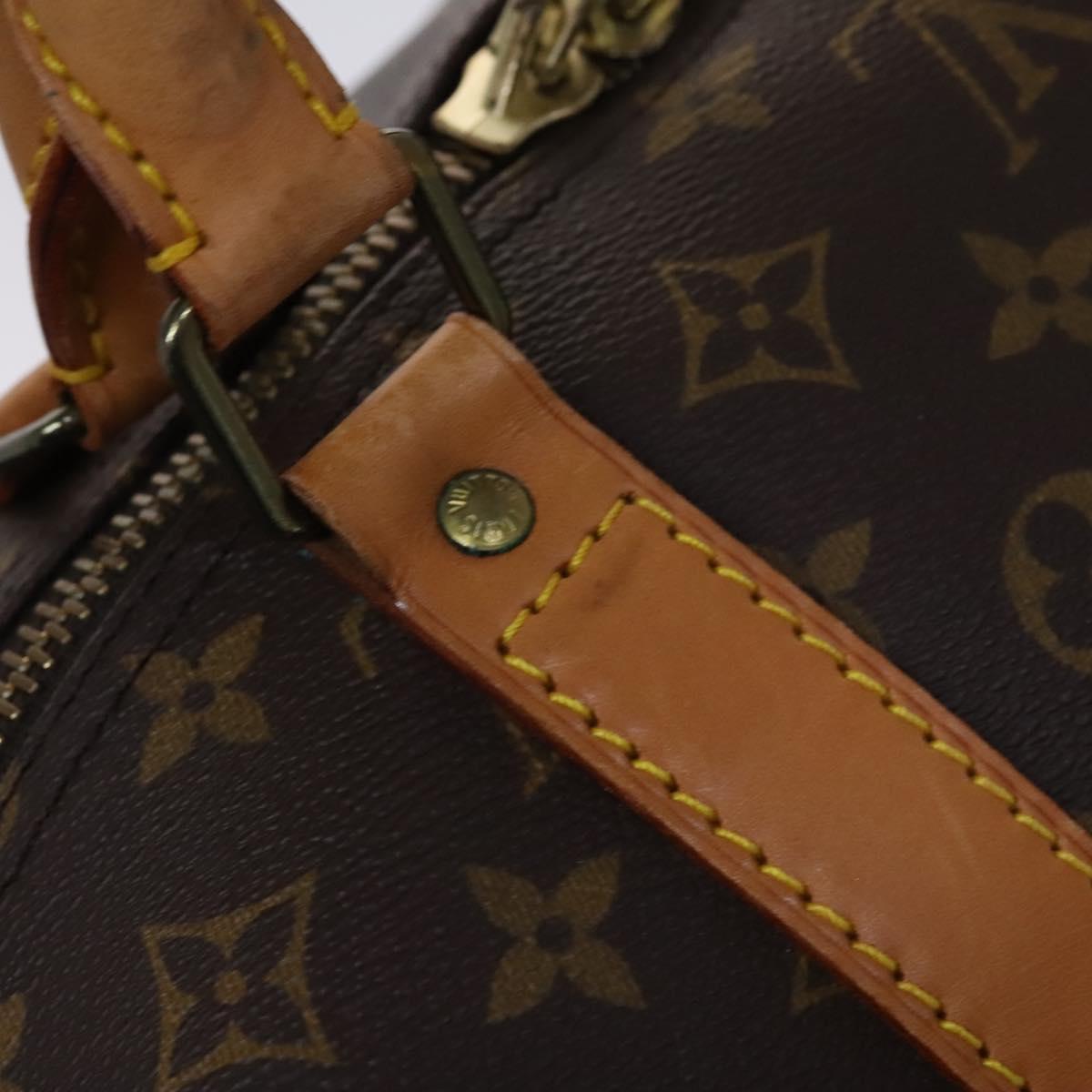 LOUIS VUITTON Monogram Keepall 60 Boston Bag M41422 LV Auth ep8074