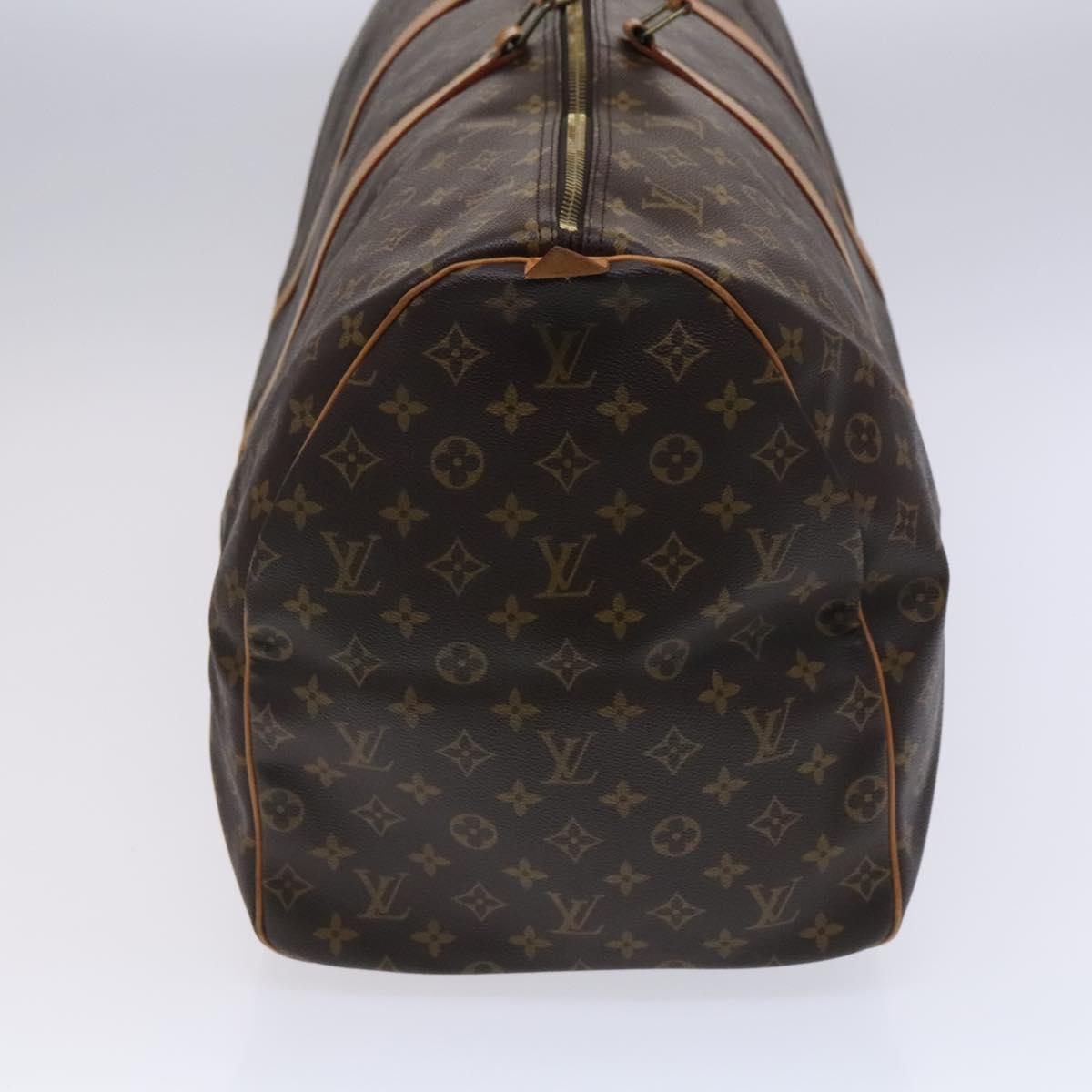 LOUIS VUITTON Monogram Keepall 60 Boston Bag M41422 LV Auth ep8074