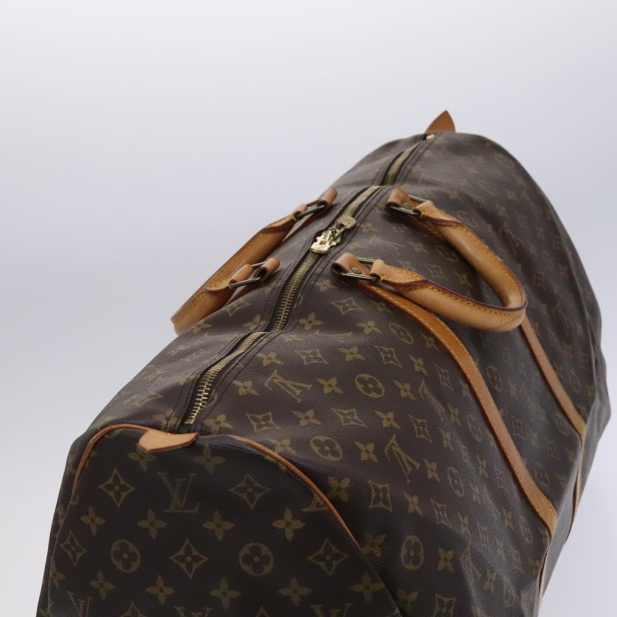 LOUIS VUITTON Monogram Keepall 60 Boston Bag M41422 LV Auth ep8074