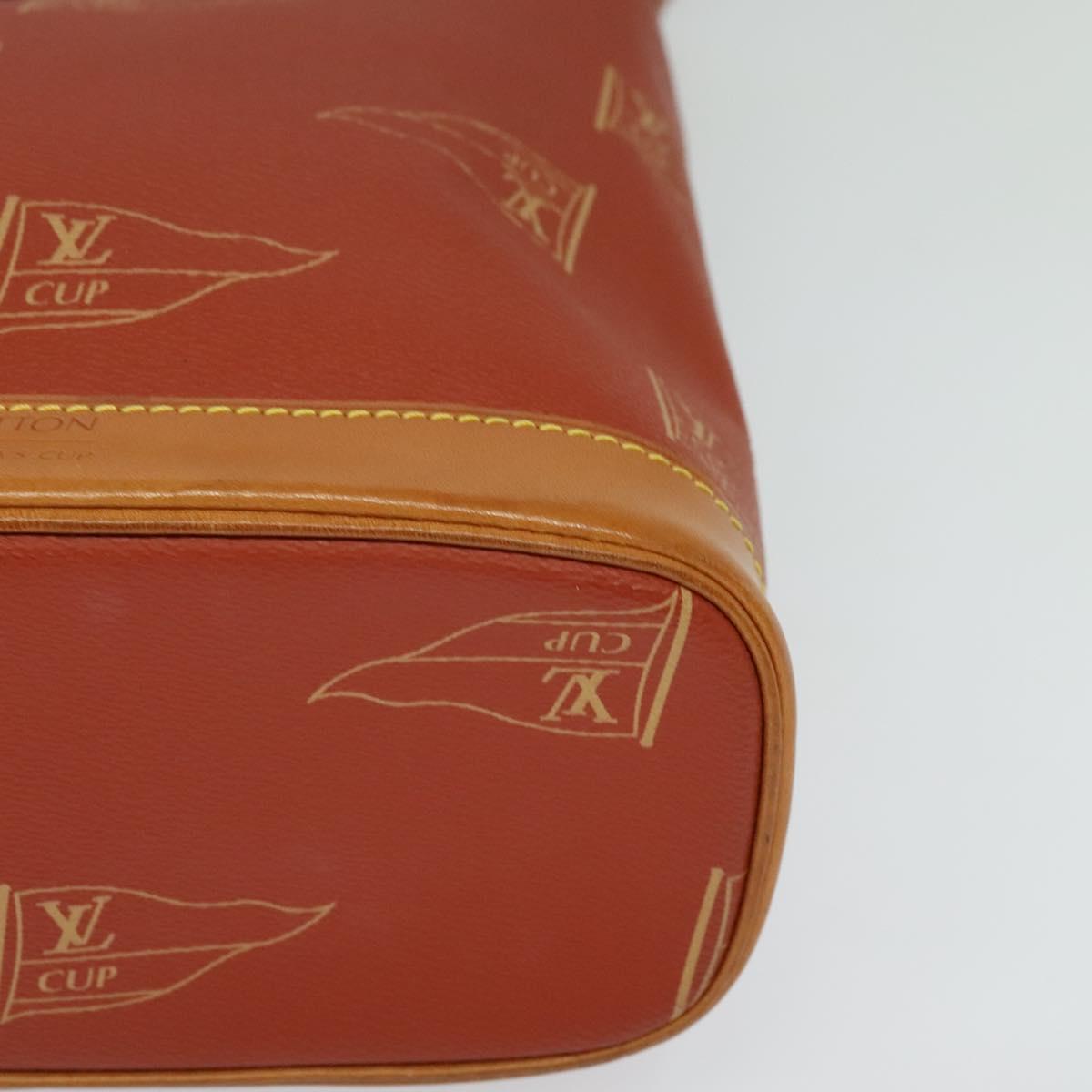LOUIS VUITTON LOUIS VUITTON Cup Le Touquet Shoulder Bag Red M80027 Auth ep8130
