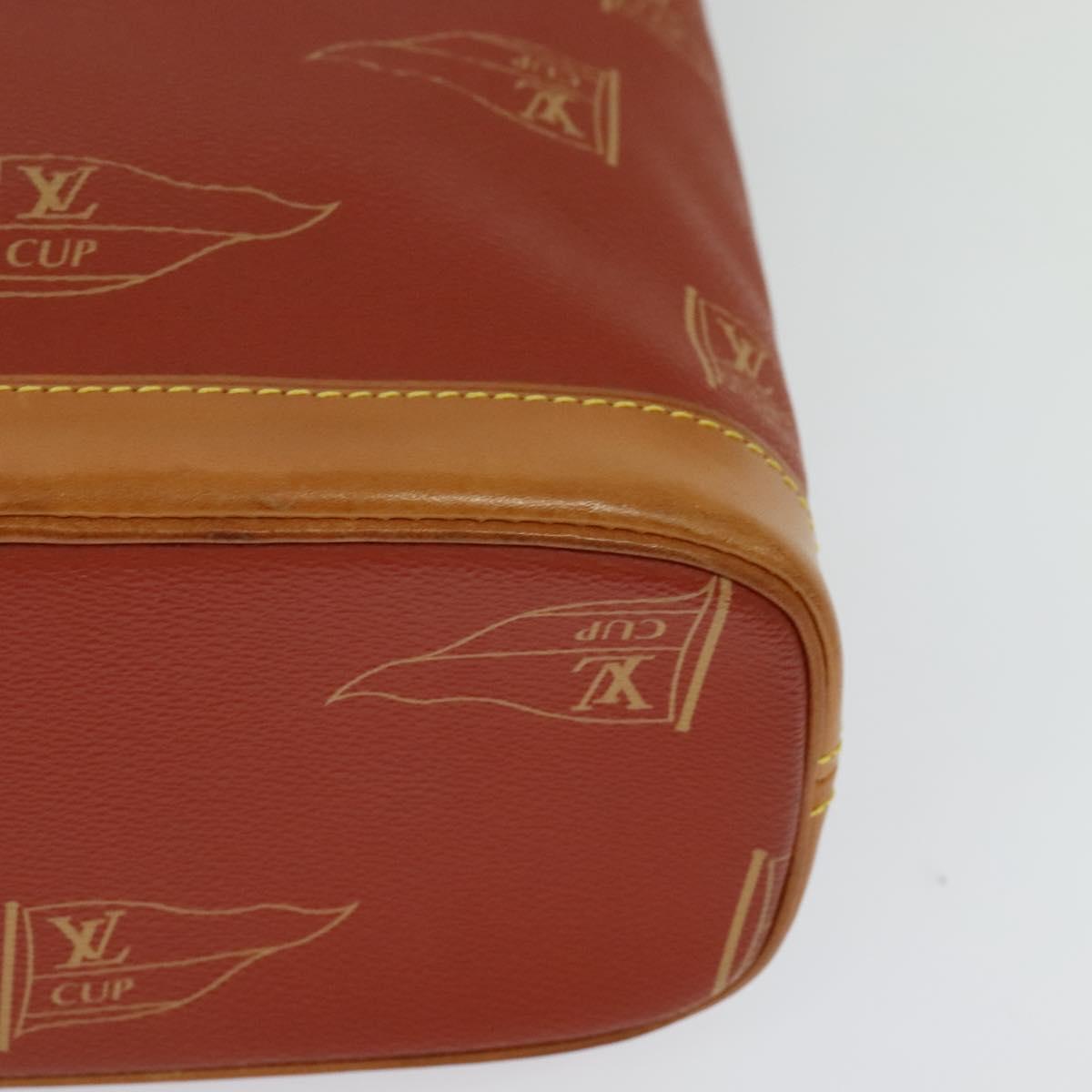 LOUIS VUITTON LOUIS VUITTON Cup Le Touquet Shoulder Bag Red M80027 Auth ep8130