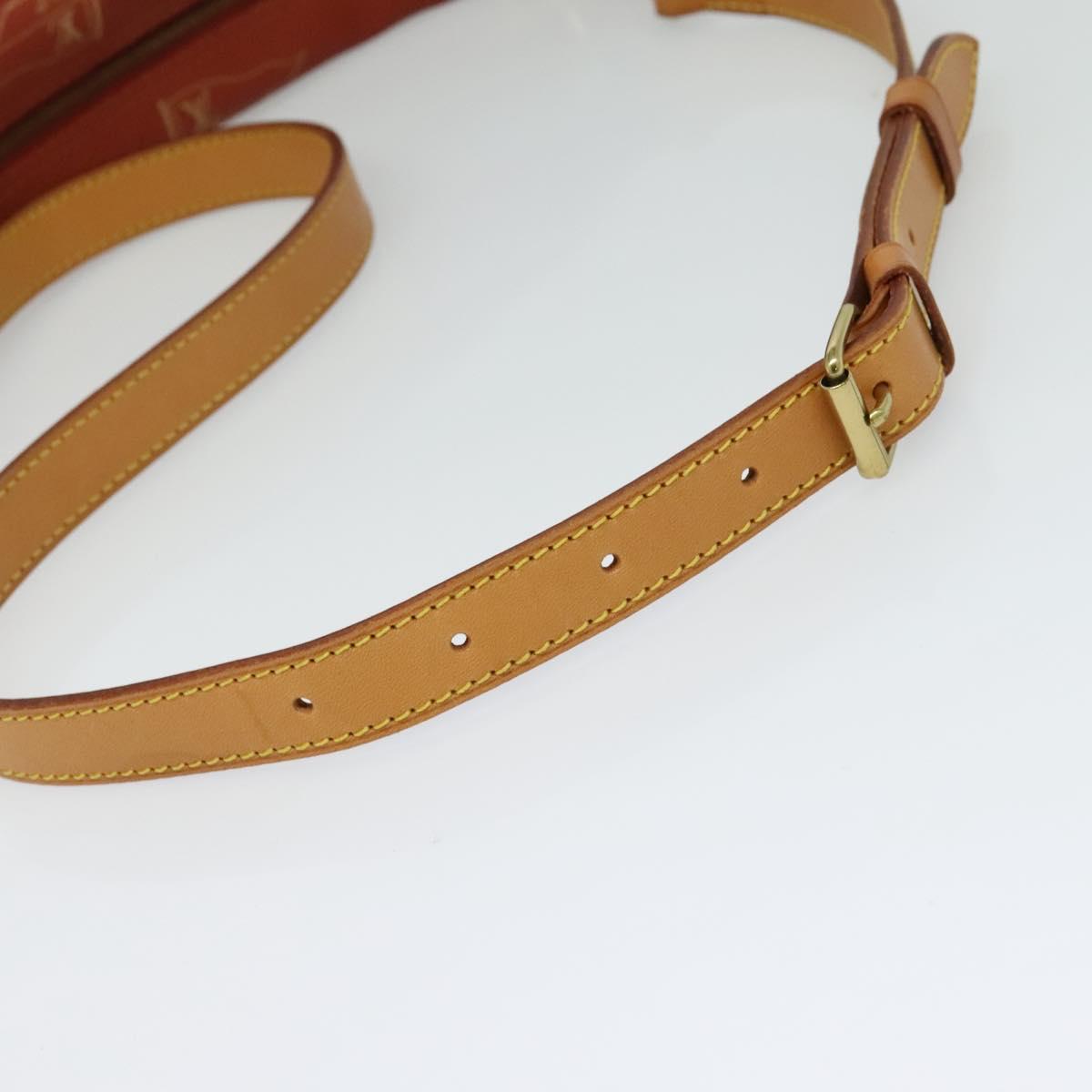 LOUIS VUITTON LOUIS VUITTON Cup Le Touquet Shoulder Bag Red M80027 Auth ep8130