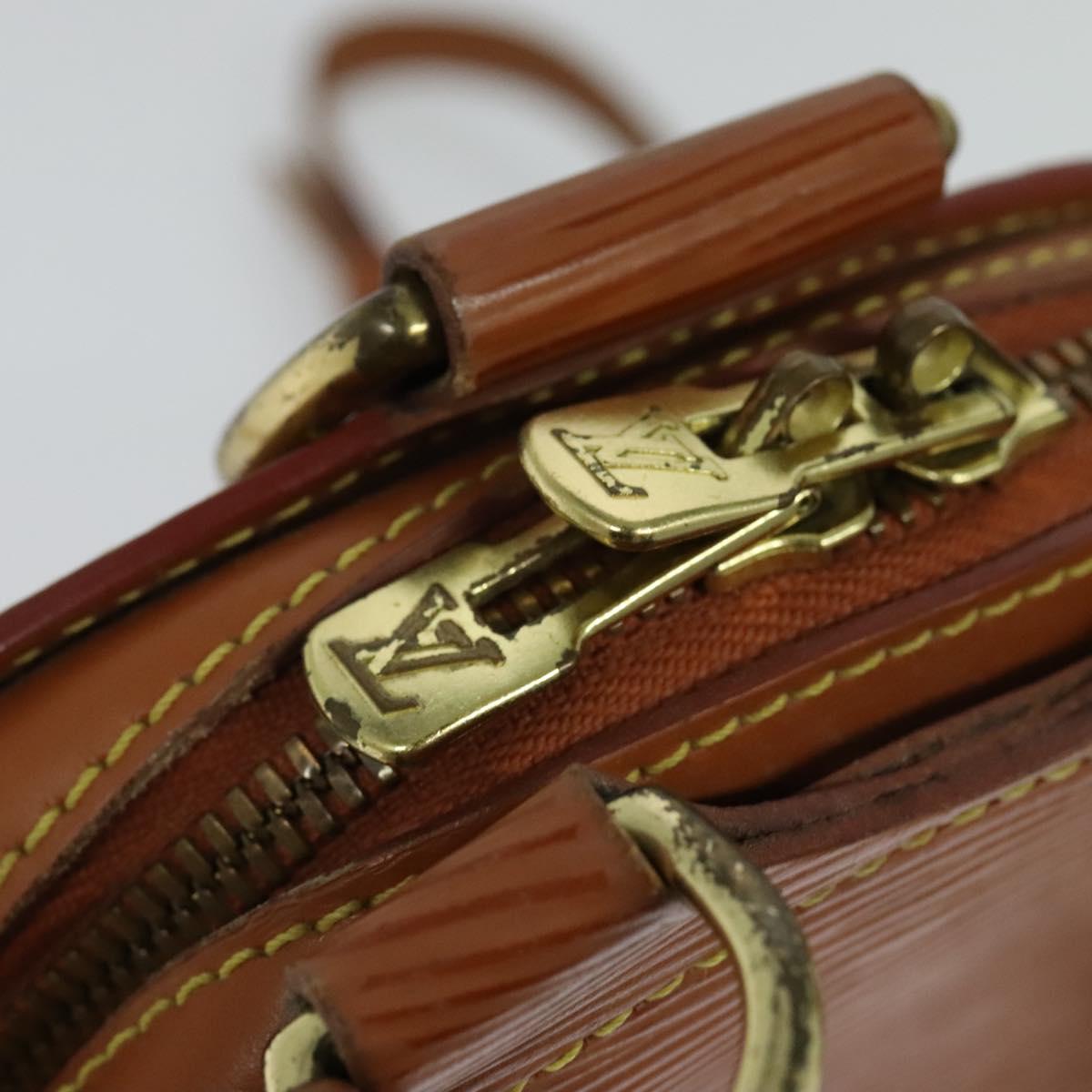 LOUIS VUITTON Epi Mabillon Backpack Zipangu Gold M52238 LV Auth ep8134