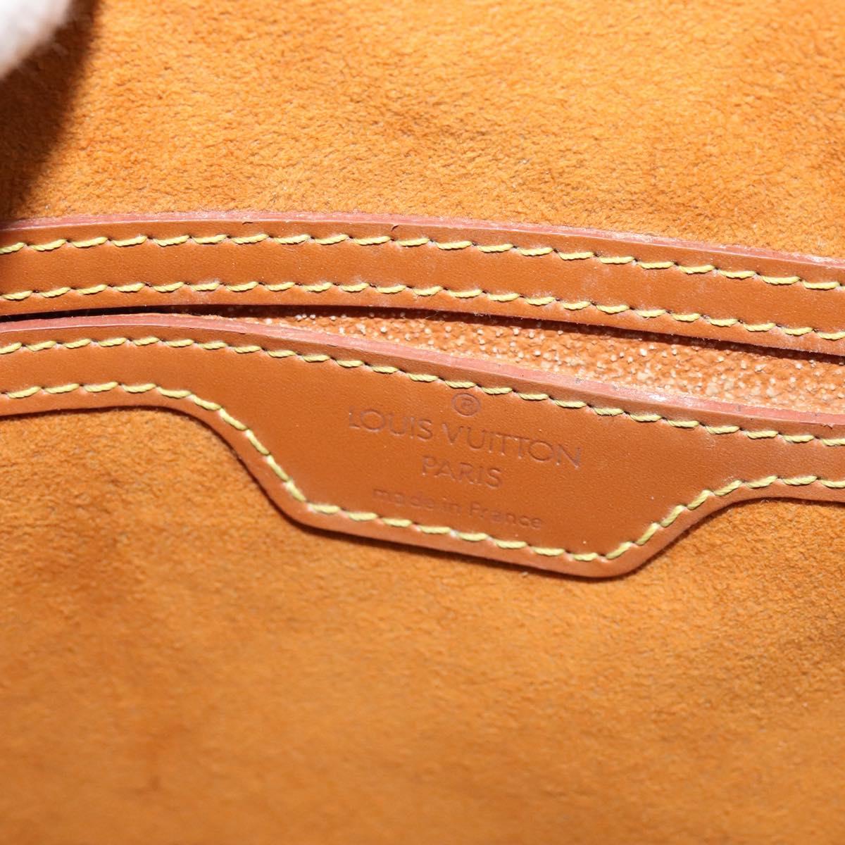 LOUIS VUITTON Epi Mabillon Backpack Zipangu Gold M52238 LV Auth ep8134