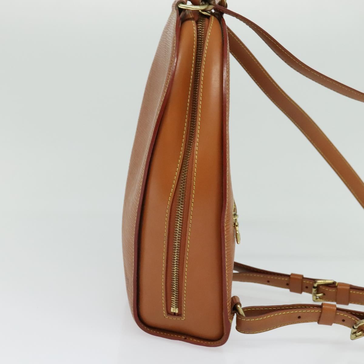 LOUIS VUITTON Epi Mabillon Backpack Zipangu Gold M52238 LV Auth ep8134