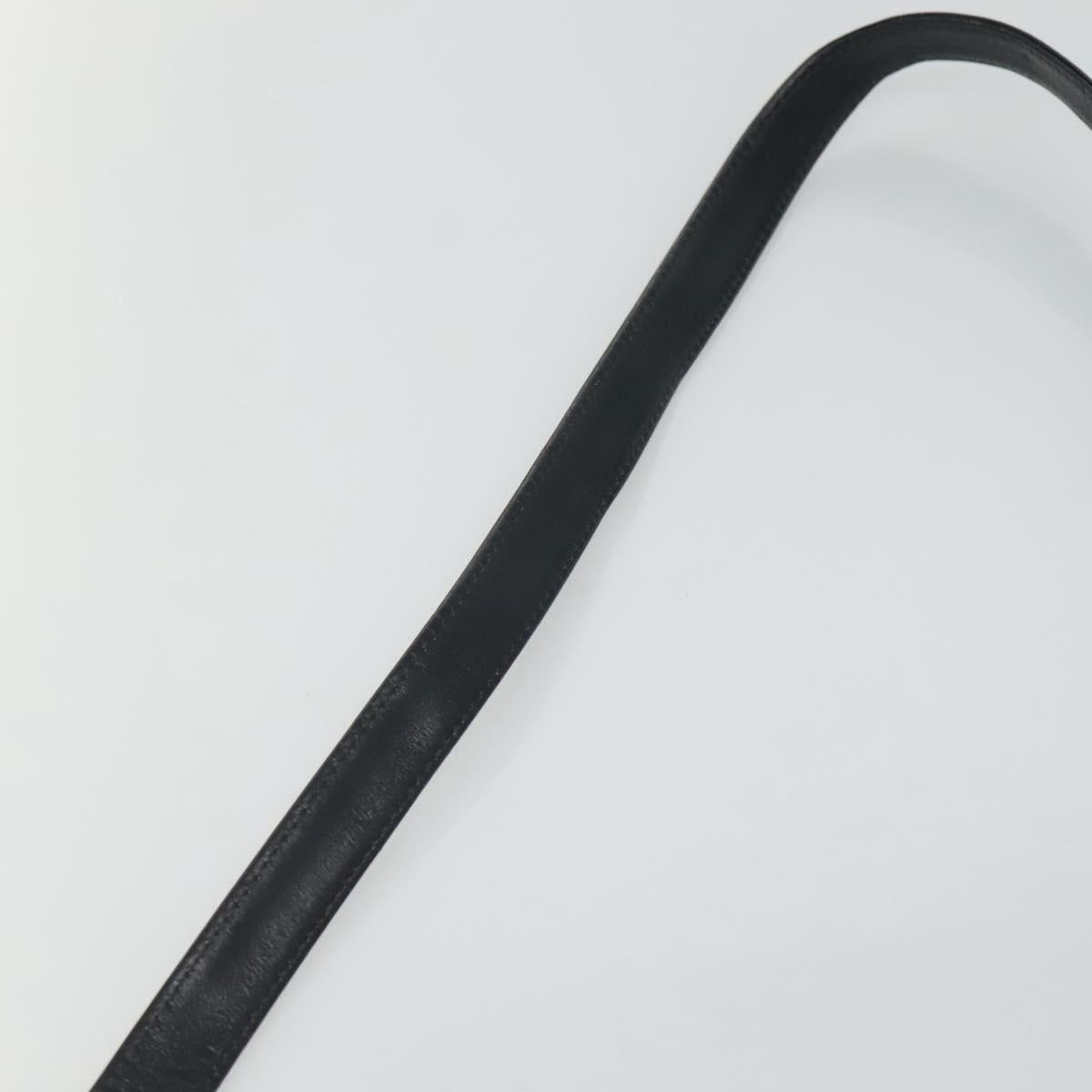 Christian Dior Trotter Canvas Shoulder Bag Navy Auth ep8138