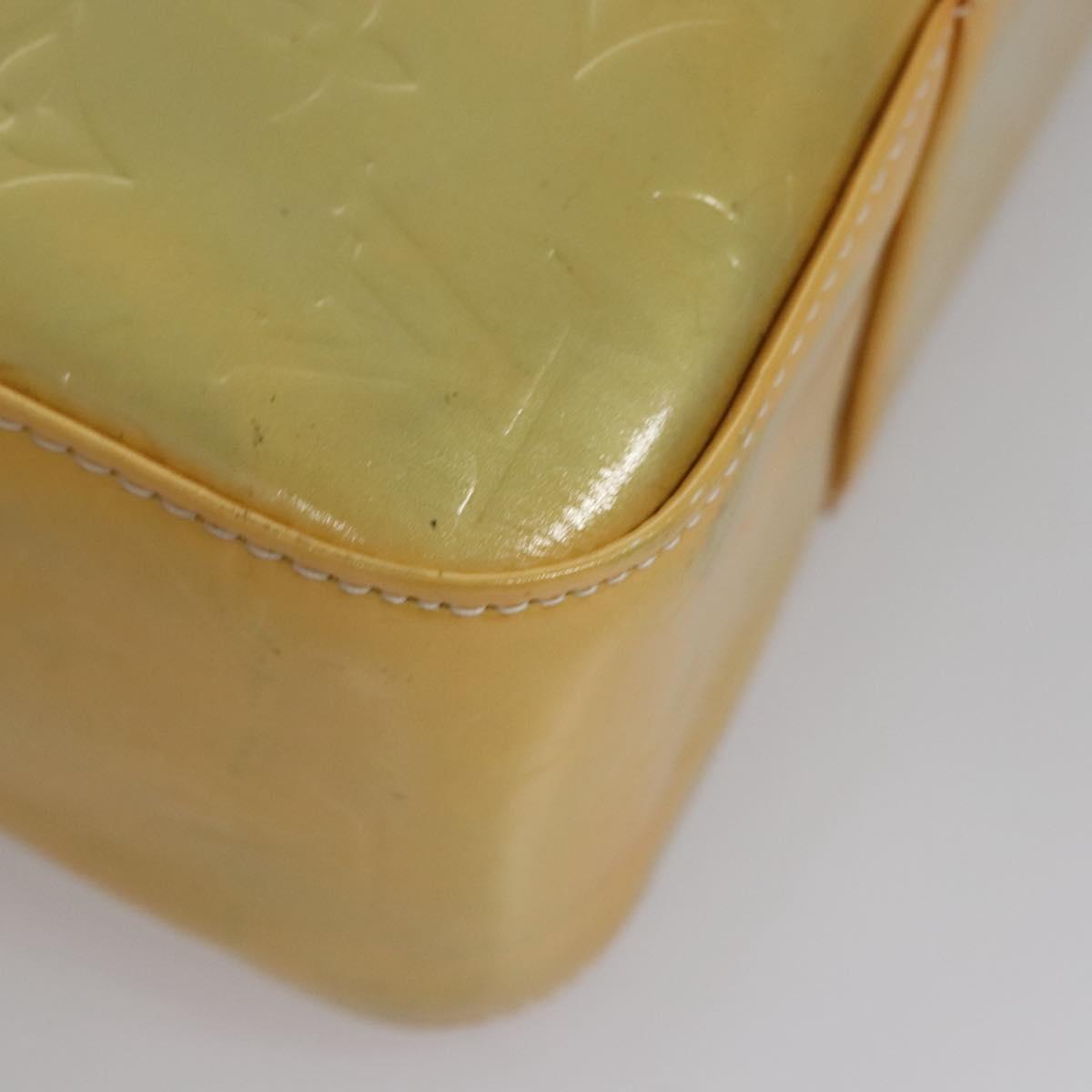 LOUIS VUITTON Monogram Vernis Columbus Tote Bag Gris M91028 LV Auth ep8144