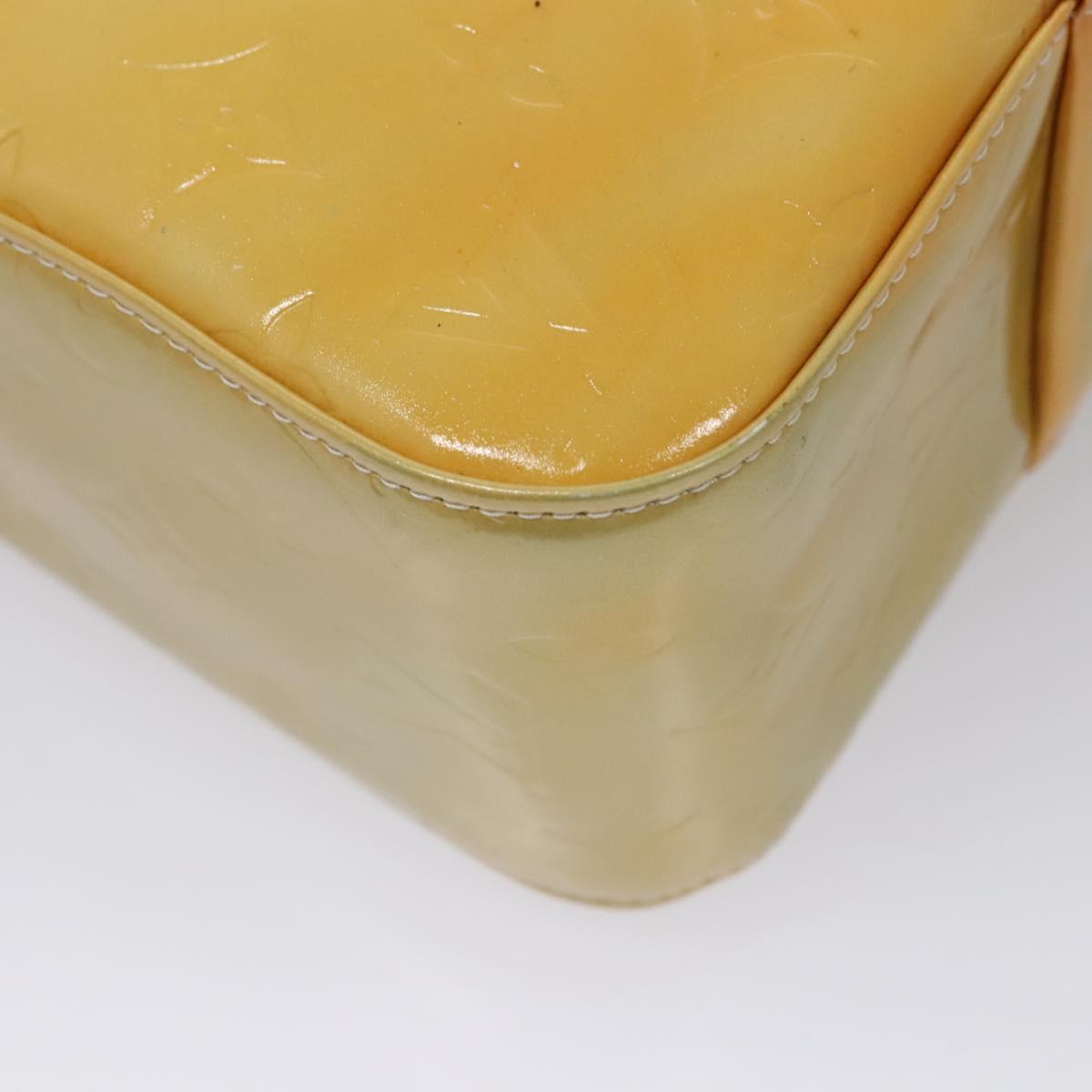 LOUIS VUITTON Monogram Vernis Columbus Tote Bag Gris M91028 LV Auth ep8144