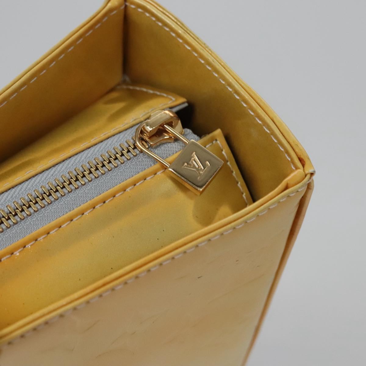 LOUIS VUITTON Monogram Vernis Columbus Tote Bag Gris M91028 LV Auth ep8144