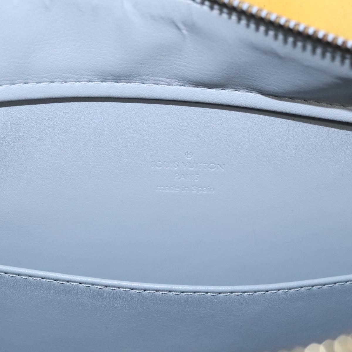 LOUIS VUITTON Monogram Vernis Columbus Tote Bag Gris M91028 LV Auth ep8144