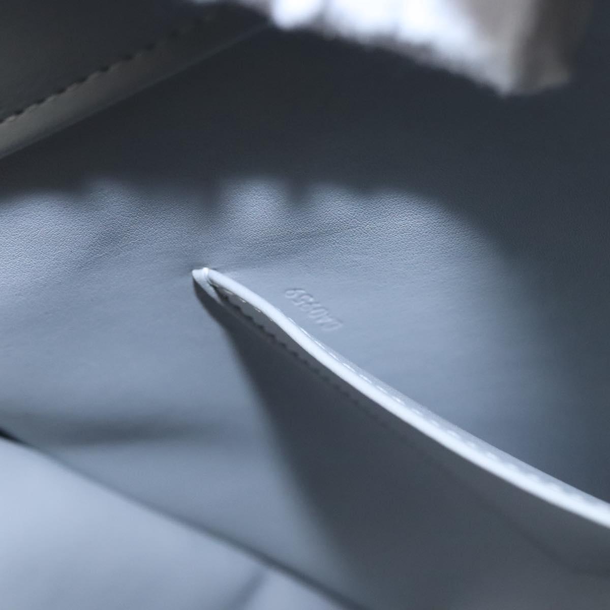 LOUIS VUITTON Monogram Vernis Columbus Tote Bag Gris M91028 LV Auth ep8144