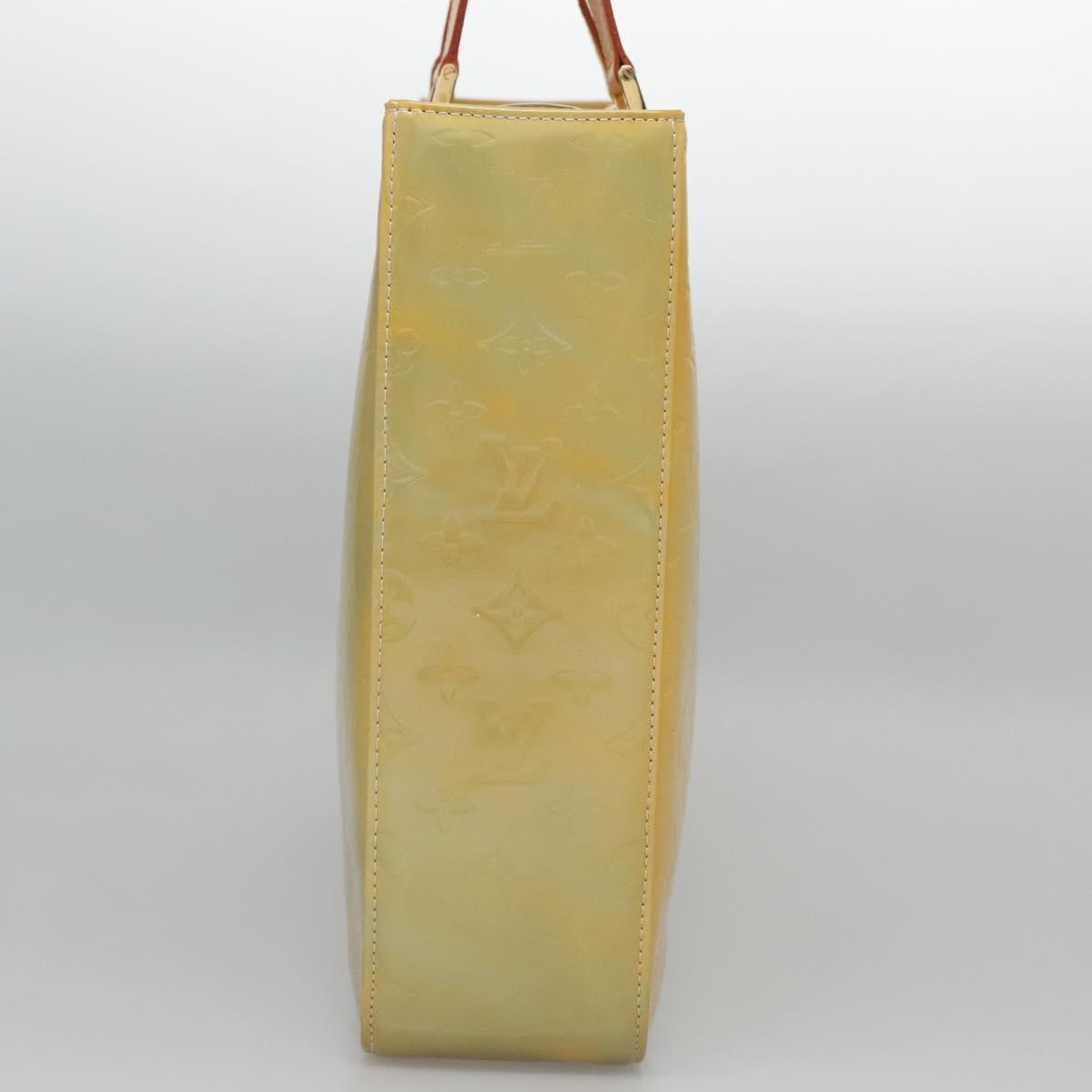 LOUIS VUITTON Monogram Vernis Columbus Tote Bag Gris M91028 LV Auth ep8144