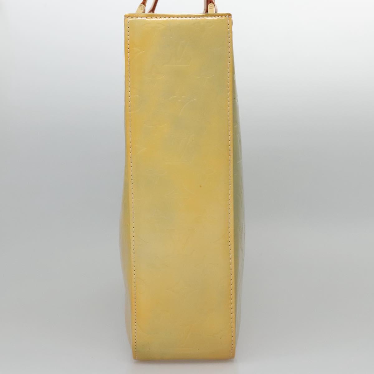 LOUIS VUITTON Monogram Vernis Columbus Tote Bag Gris M91028 LV Auth ep8144