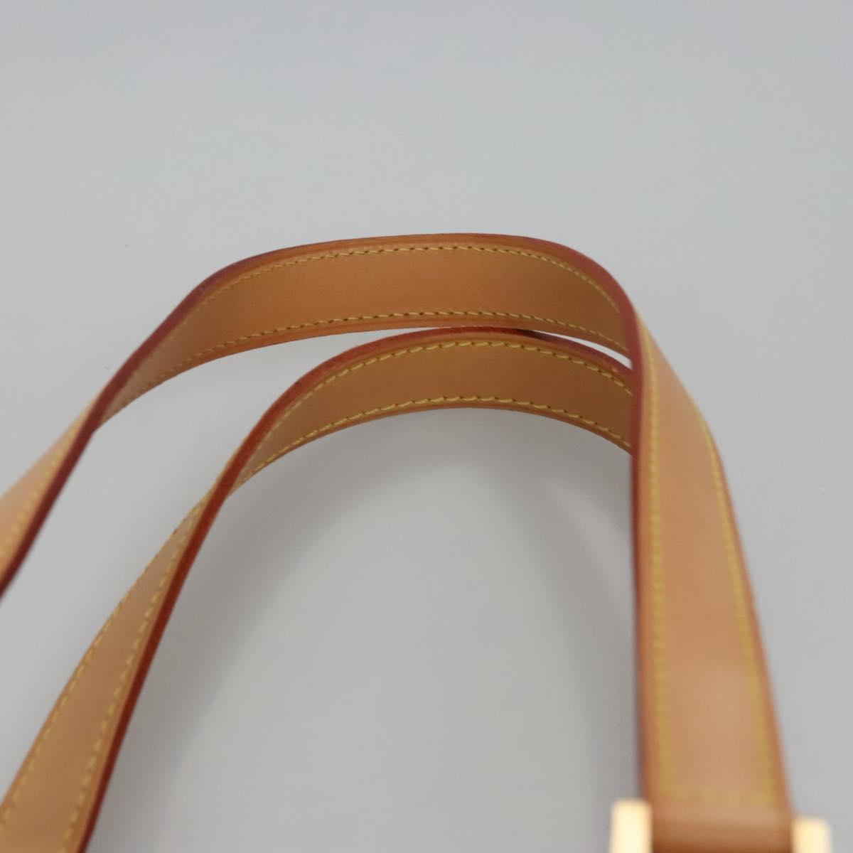 LOUIS VUITTON Monogram Vernis Columbus Tote Bag Gris M91028 LV Auth ep8144