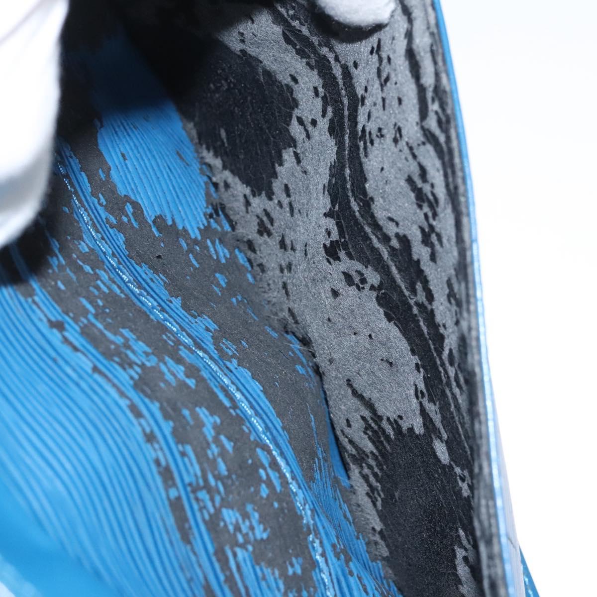 LOUIS VUITTON Epi Trocadero 23 Shoulder Bag Blue M52305 LV Auth ep8165