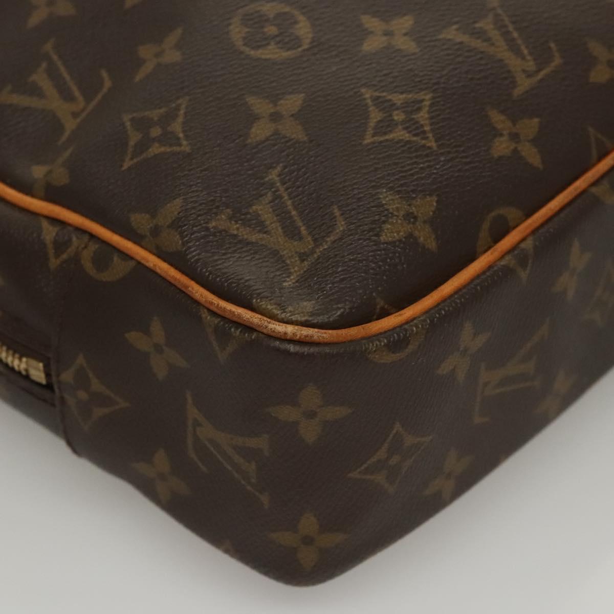 LOUIS VUITTON Monogram Porte Documents Pegas Hand Bag M53343 LV Auth ep8174
