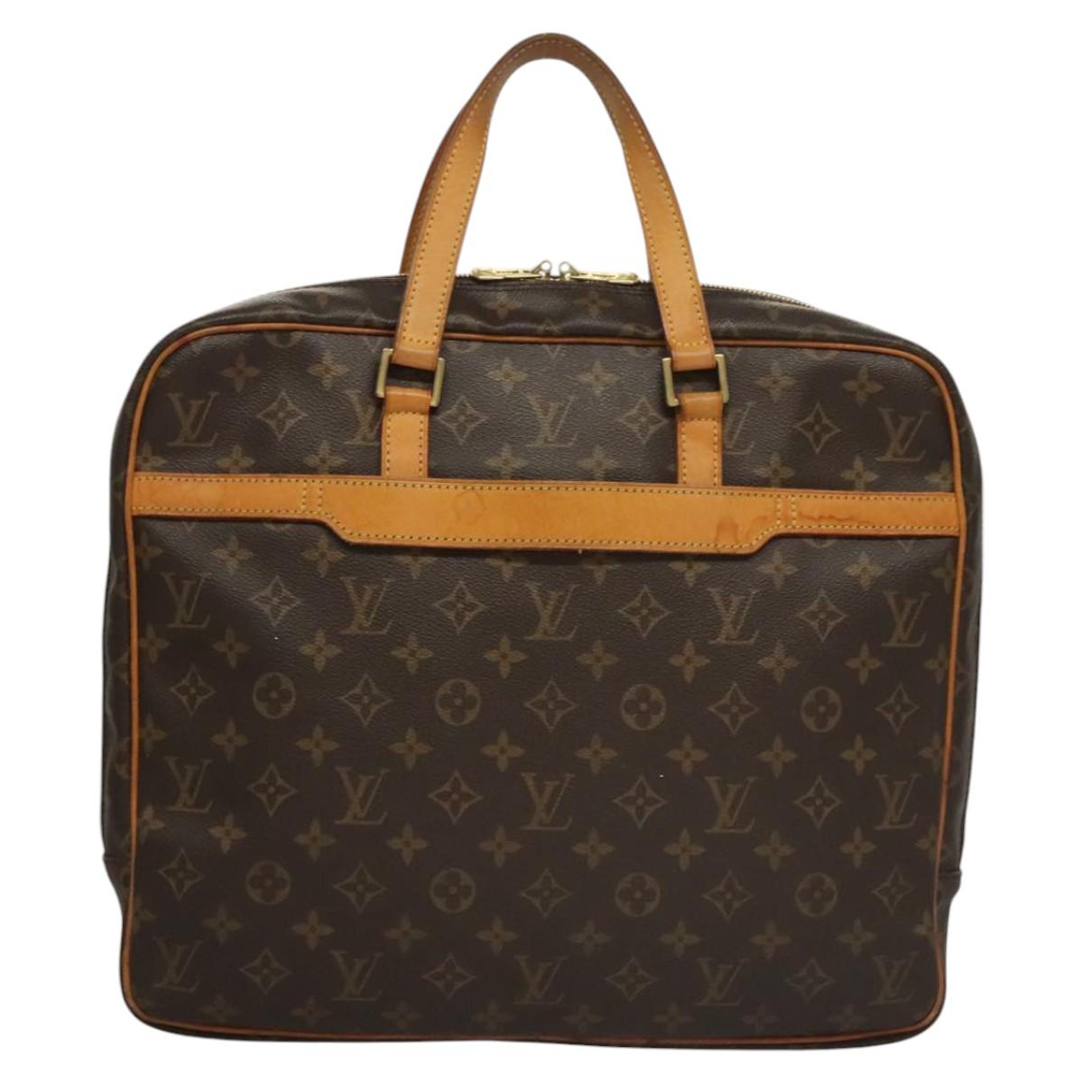 LOUIS VUITTON Monogram Porte Documents Pegas Hand Bag M53343 LV Auth ep8174