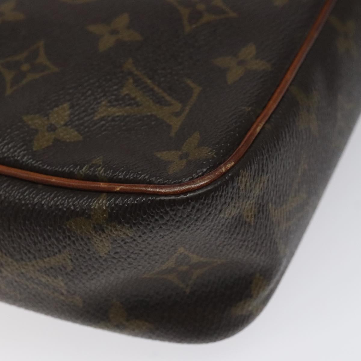 LOUIS VUITTON Monogram Compiegne 23 Clutch Bag M51847 LV Auth ep8179