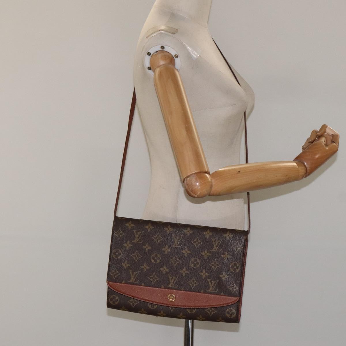 LOUIS VUITTON Monogram Bordeaux 27 Shoulder Bag M51797 LV Auth ep8186