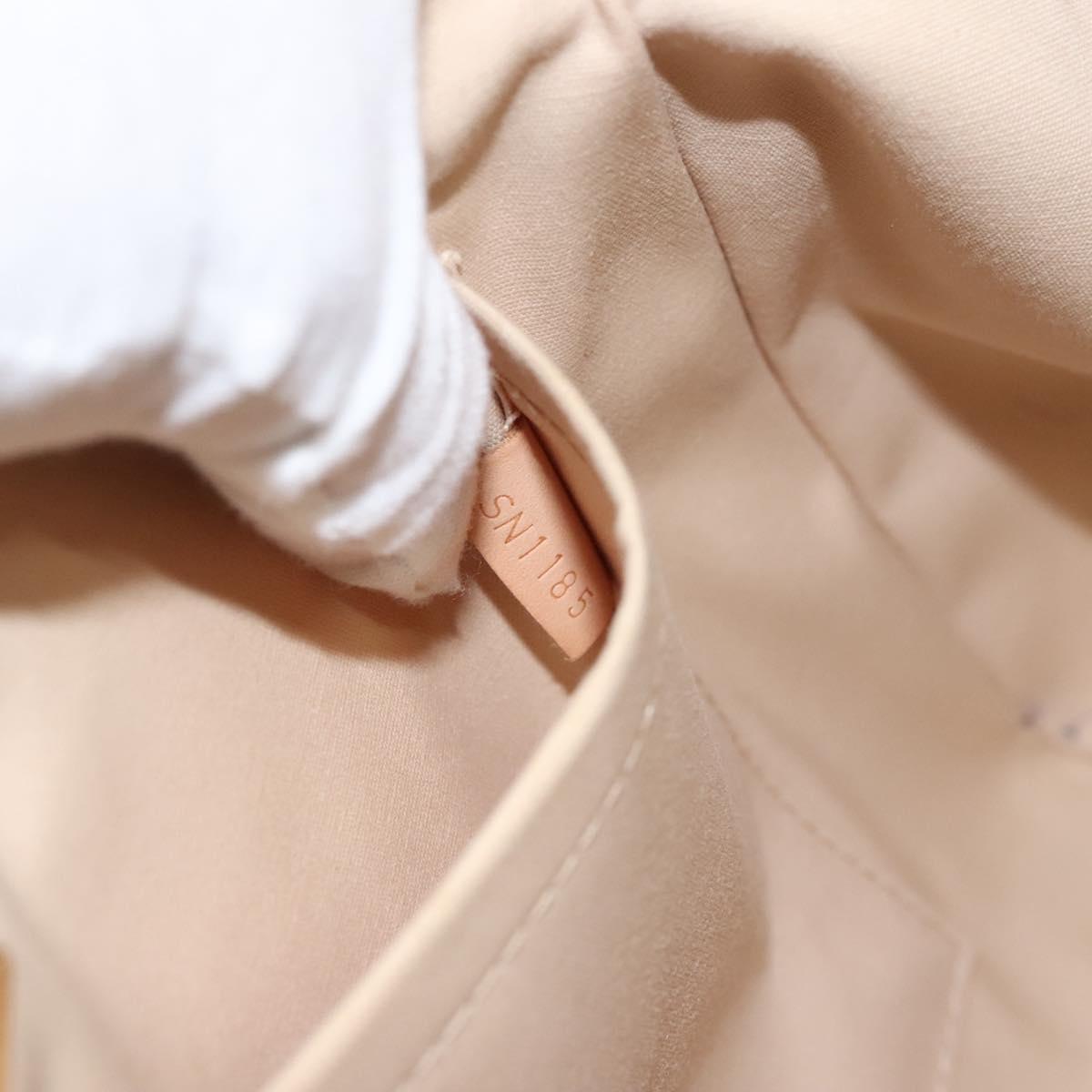 LOUIS VUITTON Monogram Vernis Santa Monica Hand Bag Dunne M50421 LV Auth ep8238