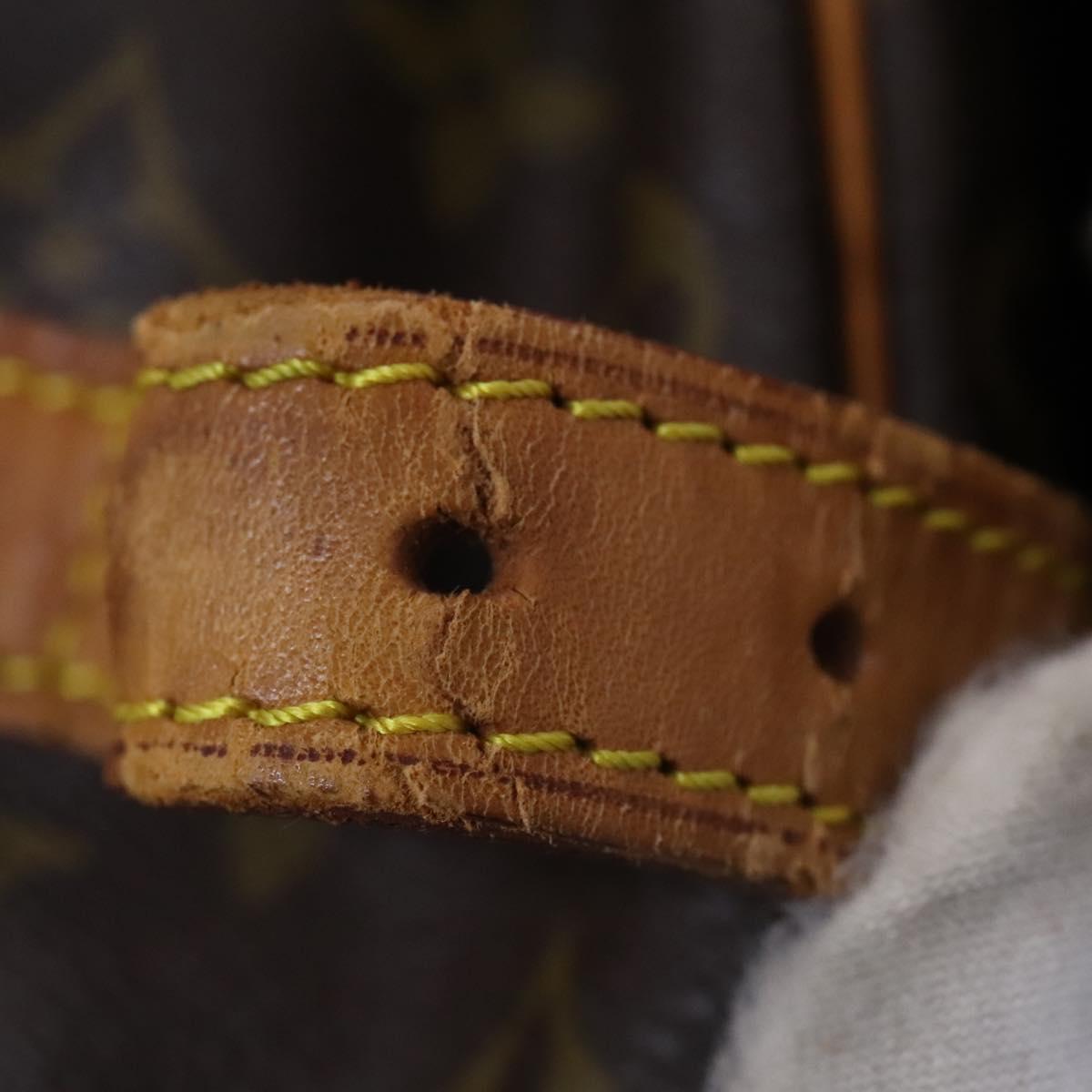 LOUIS VUITTON Monogram Saumur 35 Shoulder Bag M42254 LV Auth ep8253