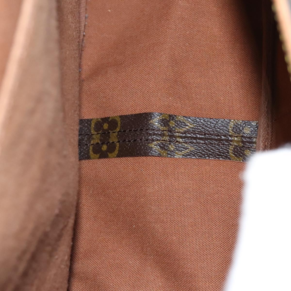 LOUIS VUITTON Monogram Saumur 35 Shoulder Bag M42254 LV Auth ep8253