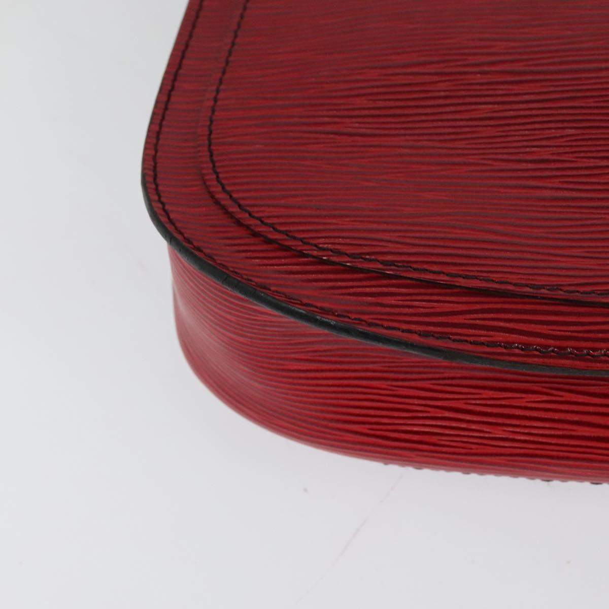 LOUIS VUITTON Epi Saint Cloud GM Shoulder Bag Red M52197 LV Auth ep8256
