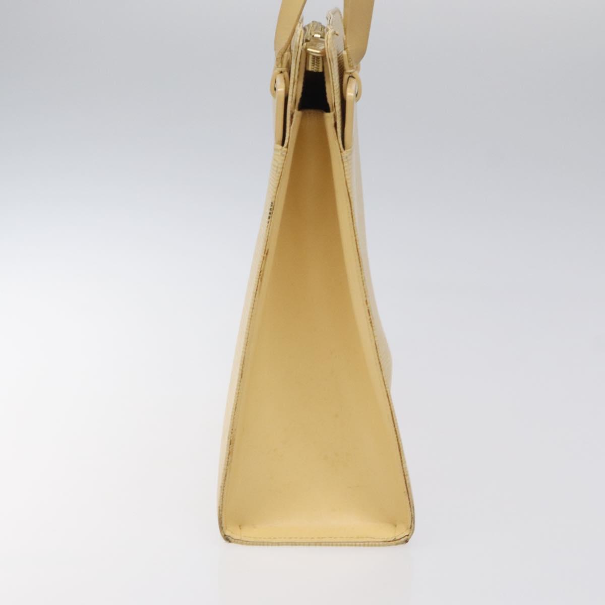 LOUIS VUITTON Epi Croisette PM Tote Bag Vanilla M5249A LV Auth ep8301