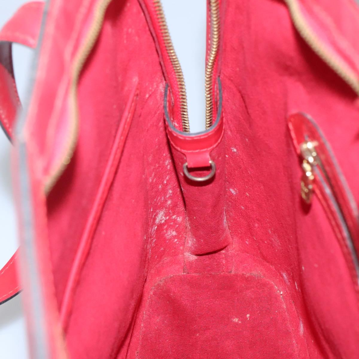 LOUIS VUITTON Epi Lussac Shoulder Bag Red M52287 LV Auth ep8305