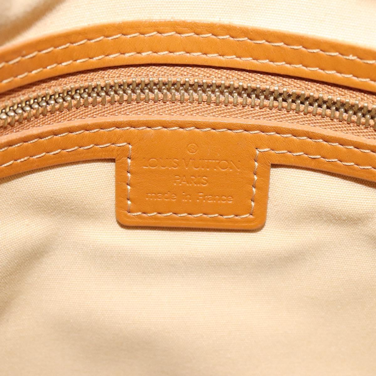 LOUIS VUITTON Monogram Mini Lucille GM Tote Bag Beige M92683 LV Auth ep8323