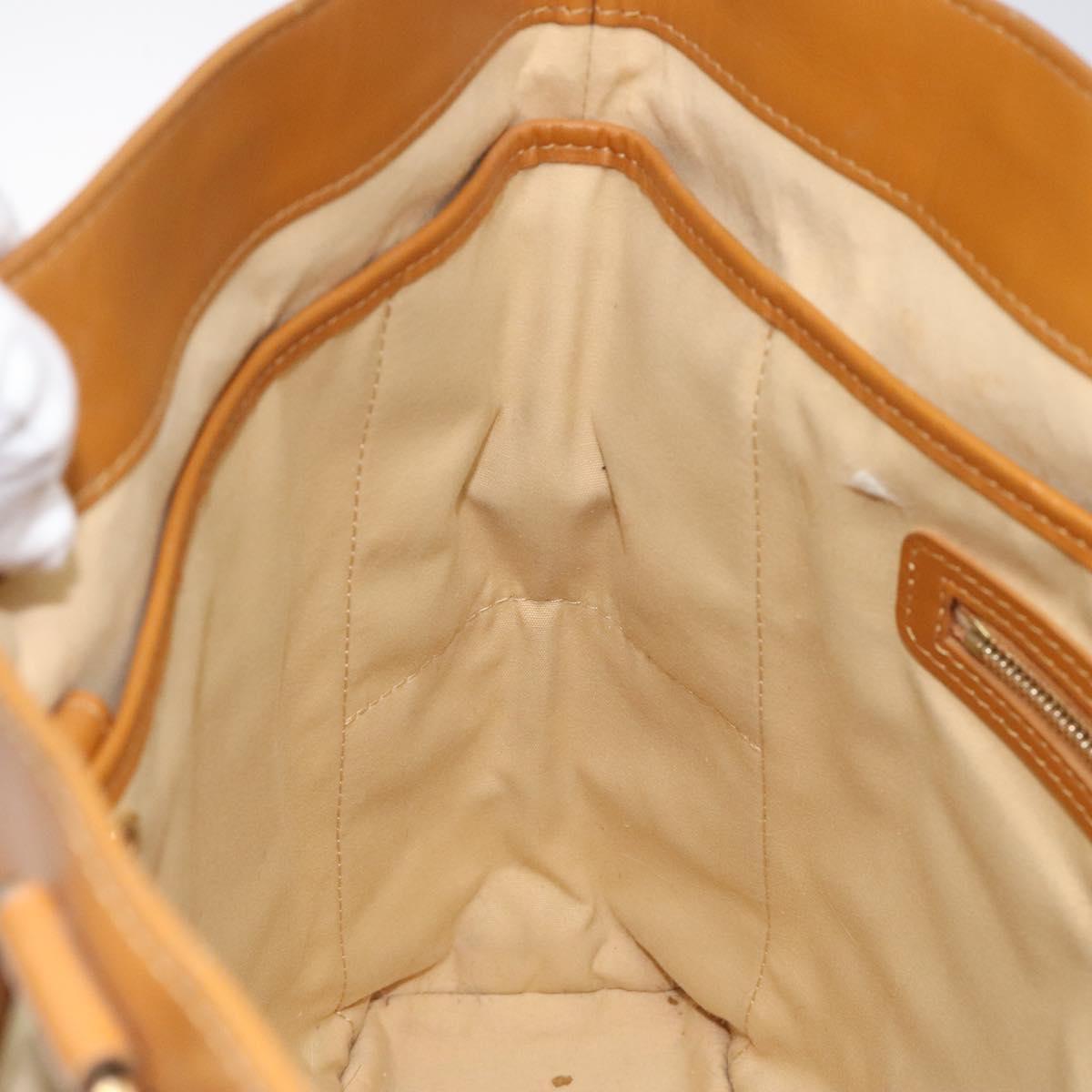 LOUIS VUITTON Monogram Mini Lucille GM Tote Bag Beige M92683 LV Auth ep8323