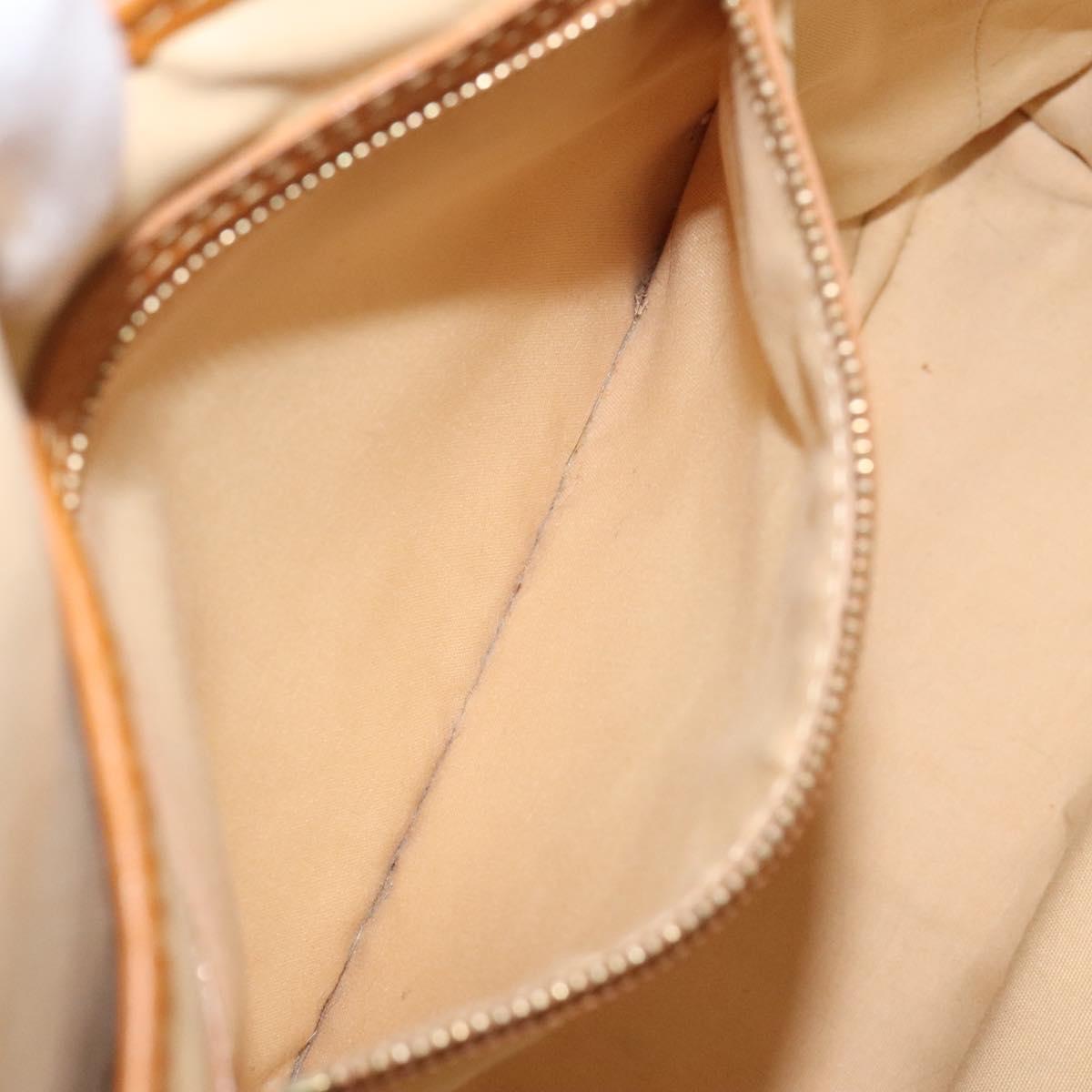 LOUIS VUITTON Monogram Mini Lucille GM Tote Bag Beige M92683 LV Auth ep8323