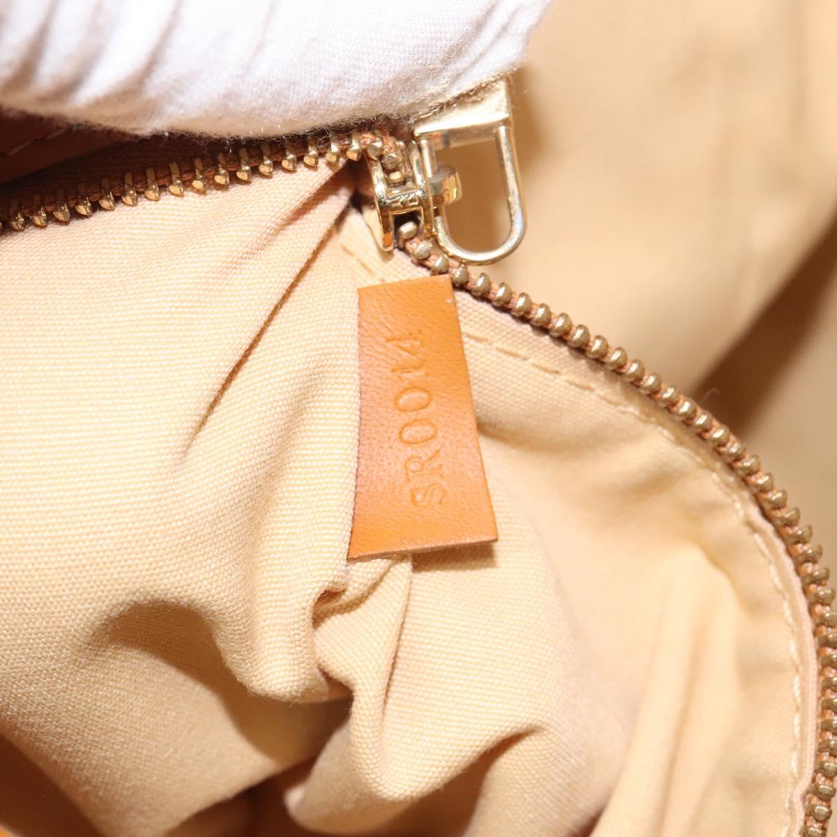LOUIS VUITTON Monogram Mini Lucille GM Tote Bag Beige M92683 LV Auth ep8323