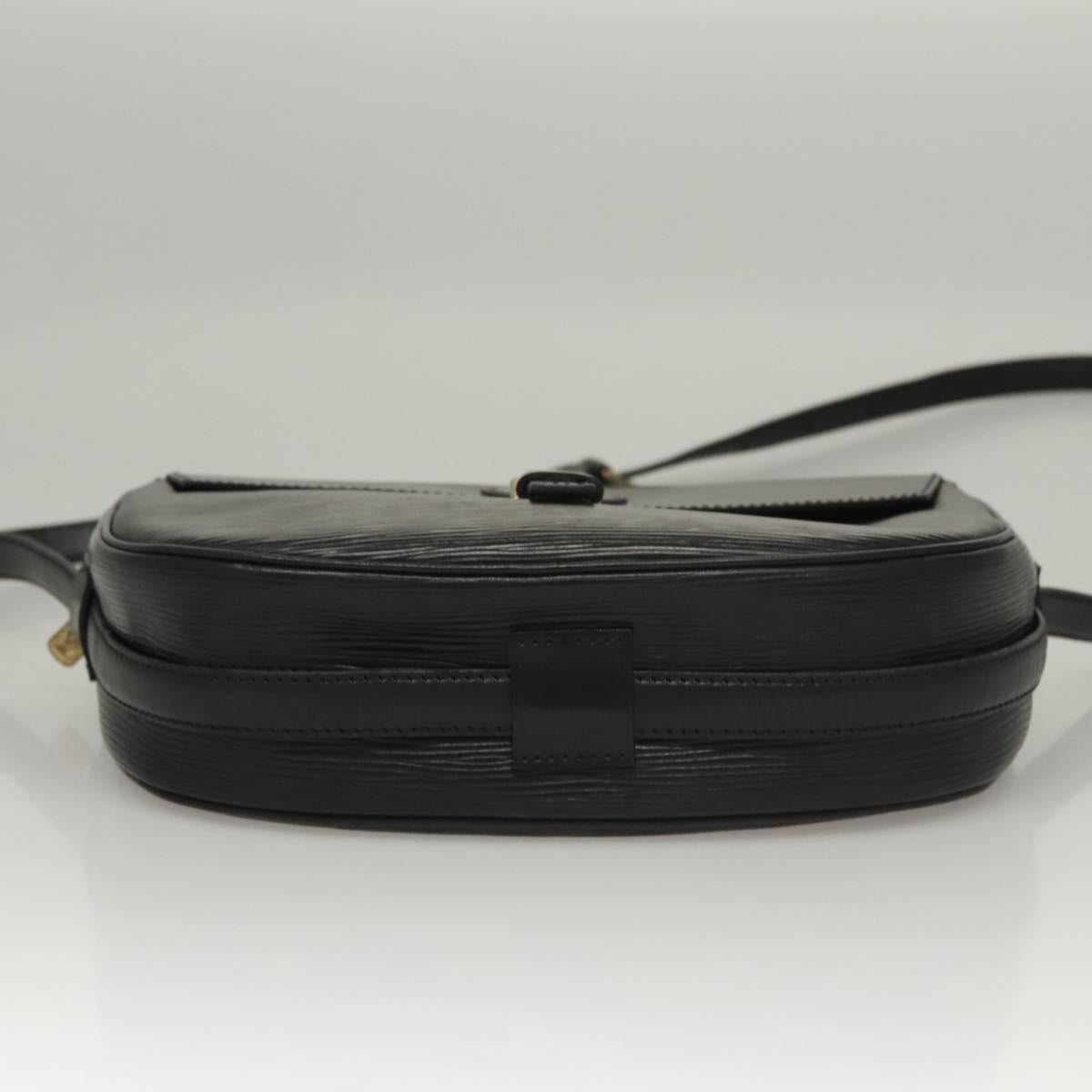 LOUIS VUITTON Epi Jeune Fille MM Shoulder Bag Black M52152 LV Auth ep8330