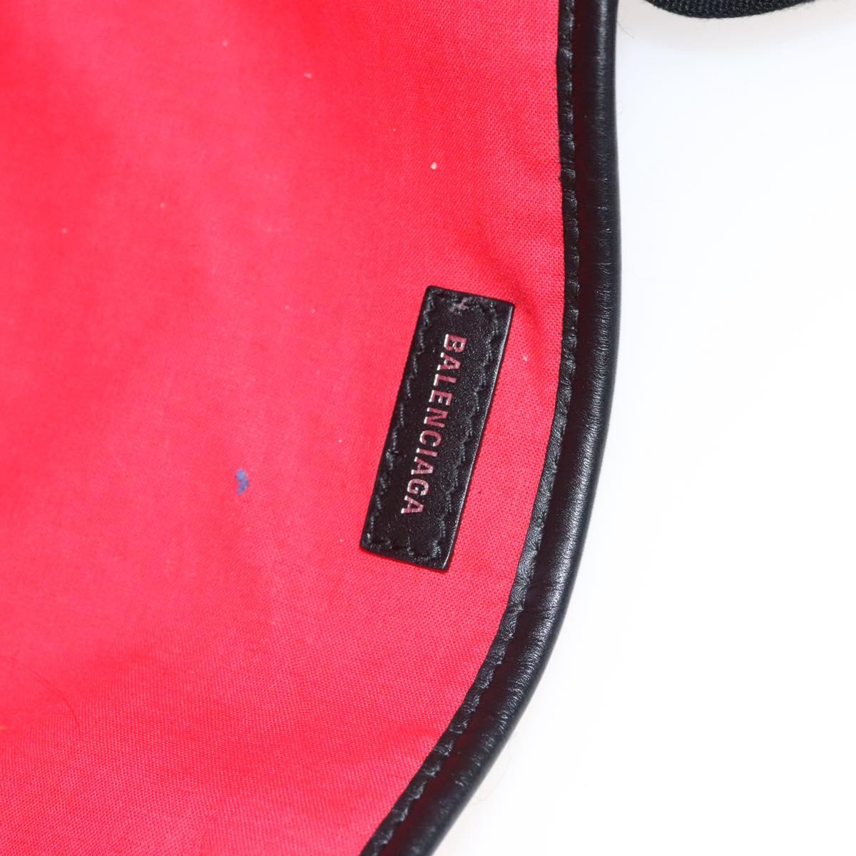 BALENCIAGA Tote Bag Wool Black 339933 Auth ep8388