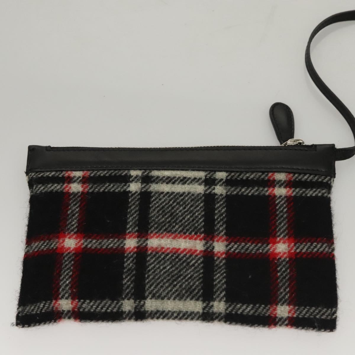 BALENCIAGA Tote Bag Wool Black 339933 Auth ep8388
