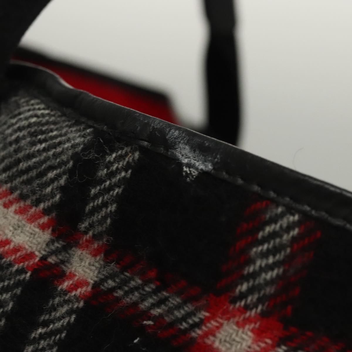 BALENCIAGA Tote Bag Wool Black 339933 Auth ep8388