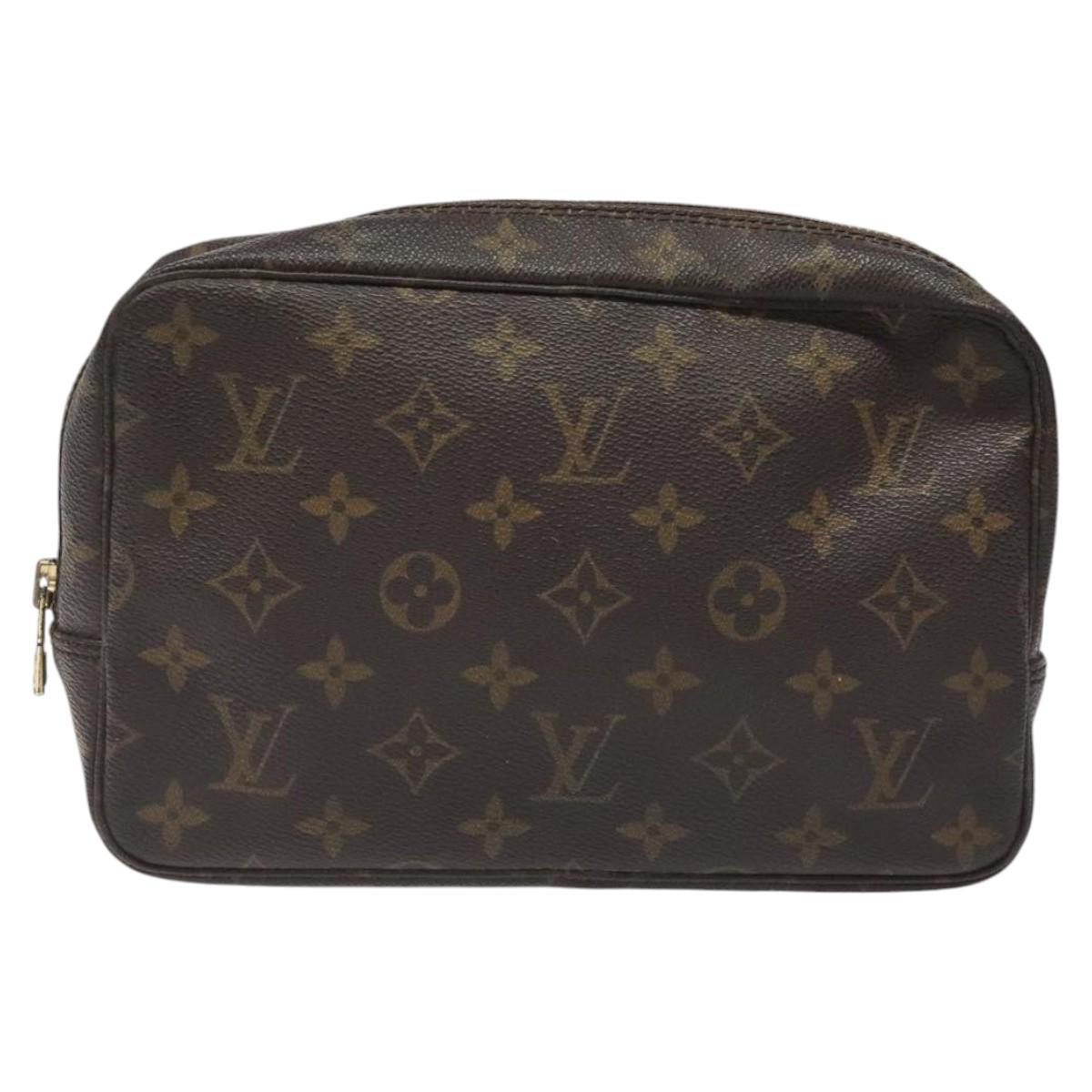 LOUIS VUITTON Monogram Trousse Toilette 23 Clutch Bag M47524 LV Auth ep8488