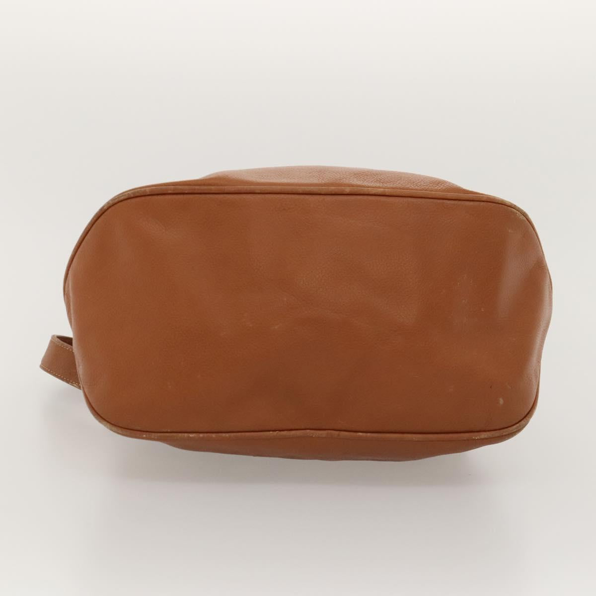 GUCCI Shoulder Bag Leather Brown Gold 001 48 0812 Auth ep8497