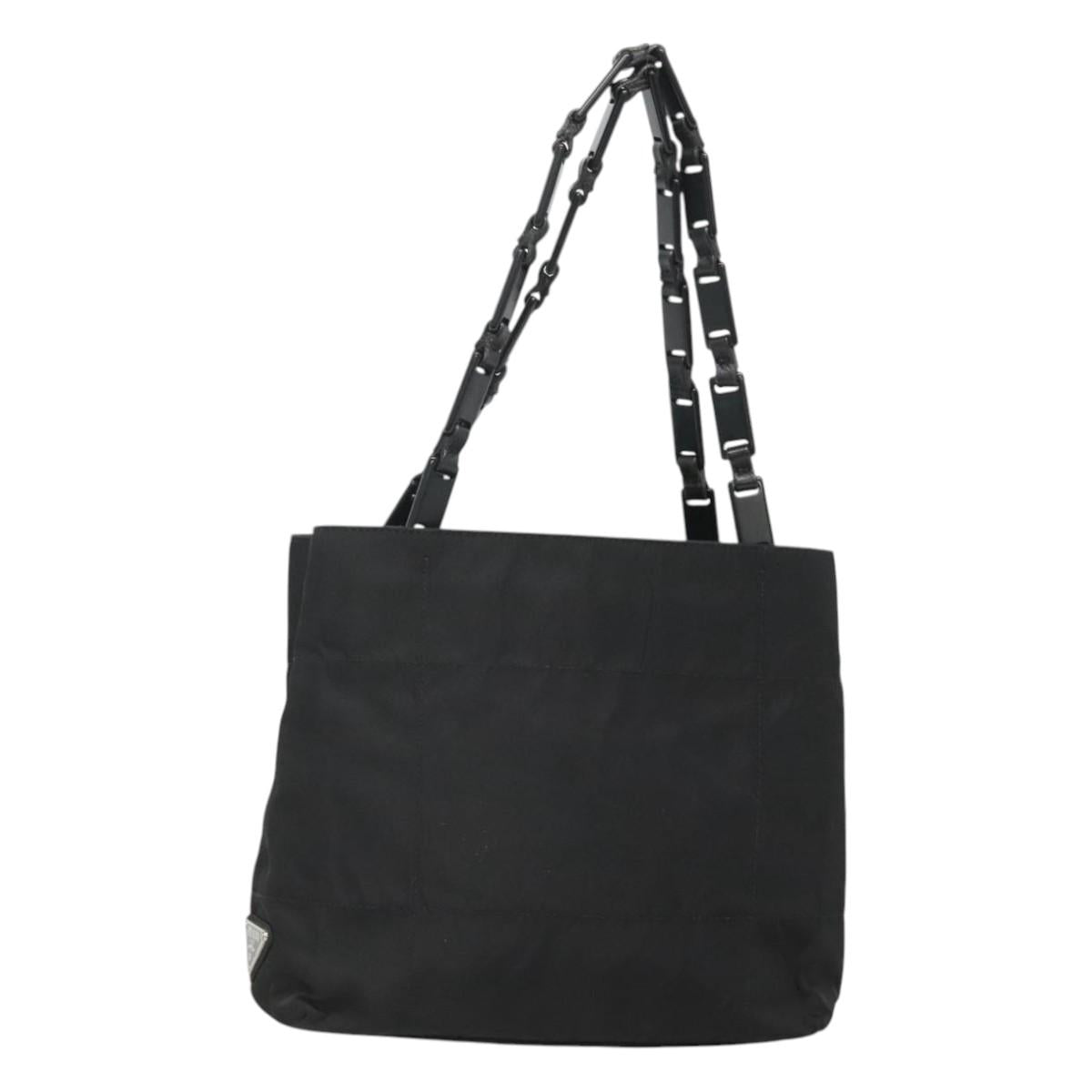 PRADA Hand Bag Nylon plastic Auth ep8556