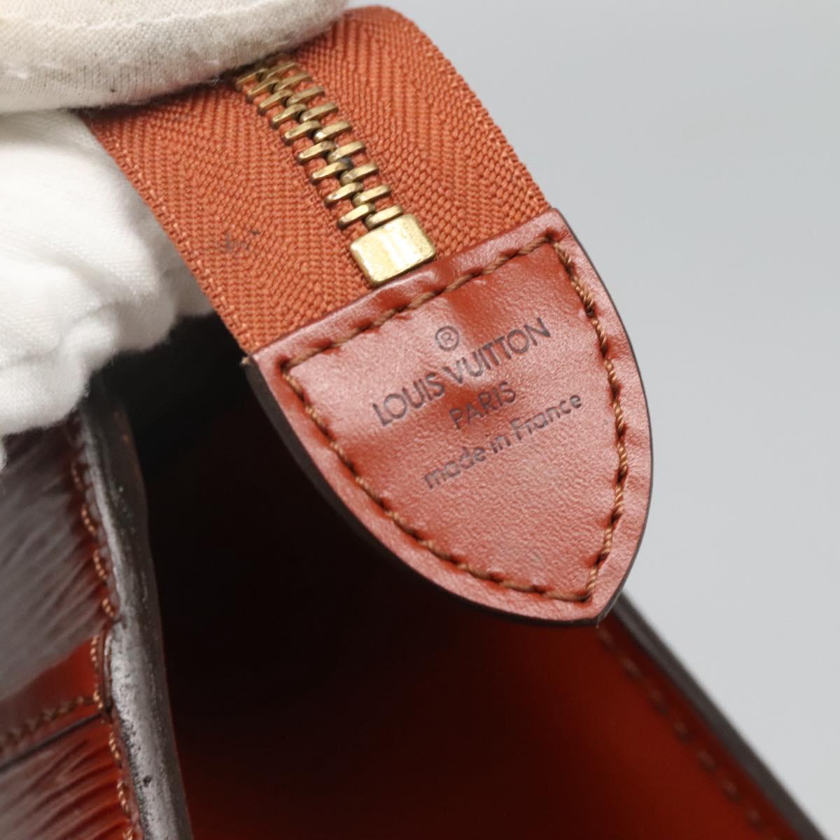 LOUIS VUITTON Epi Riviera Hand Bag Brown M48183 LV Auth ep8602