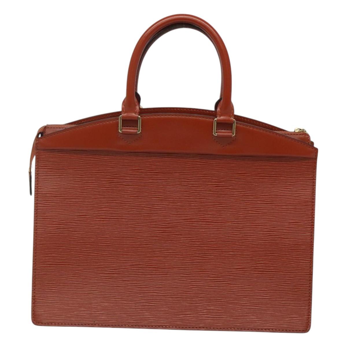 LOUIS VUITTON Epi Riviera Hand Bag Brown M48183 LV Auth ep8602