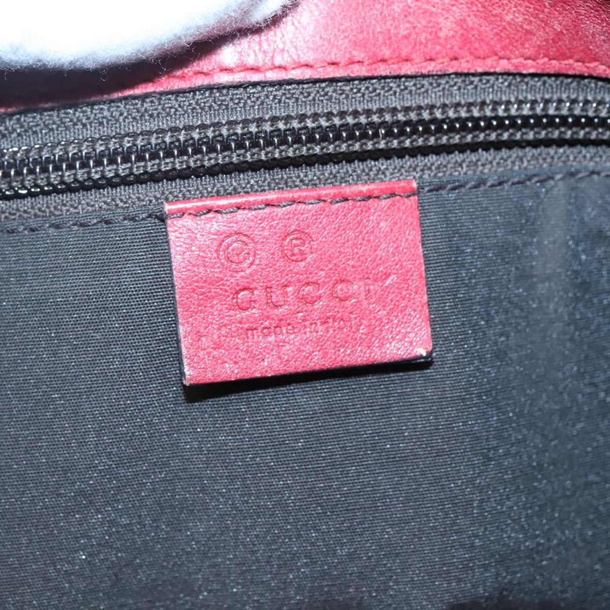 GUCCI Guccissima Shoulder Bag Canvas Beige 257301 Auth ep8622
