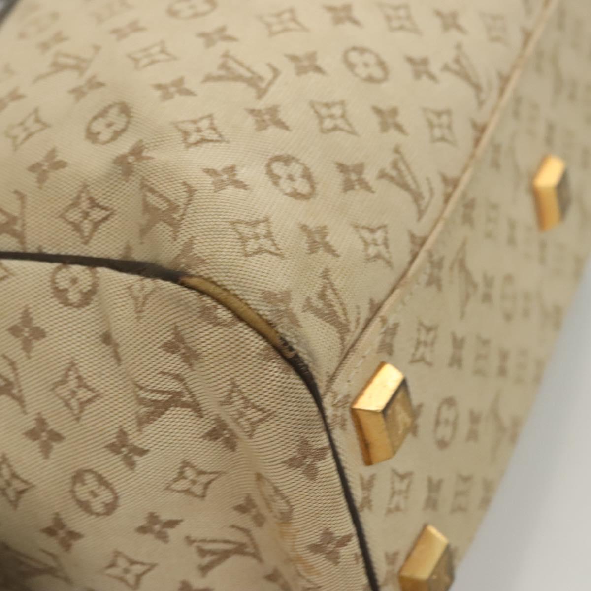 LOUIS VUITTON Monogram Mini Josephine PM Hand Bag Khaki M92215 LV Auth ep8644