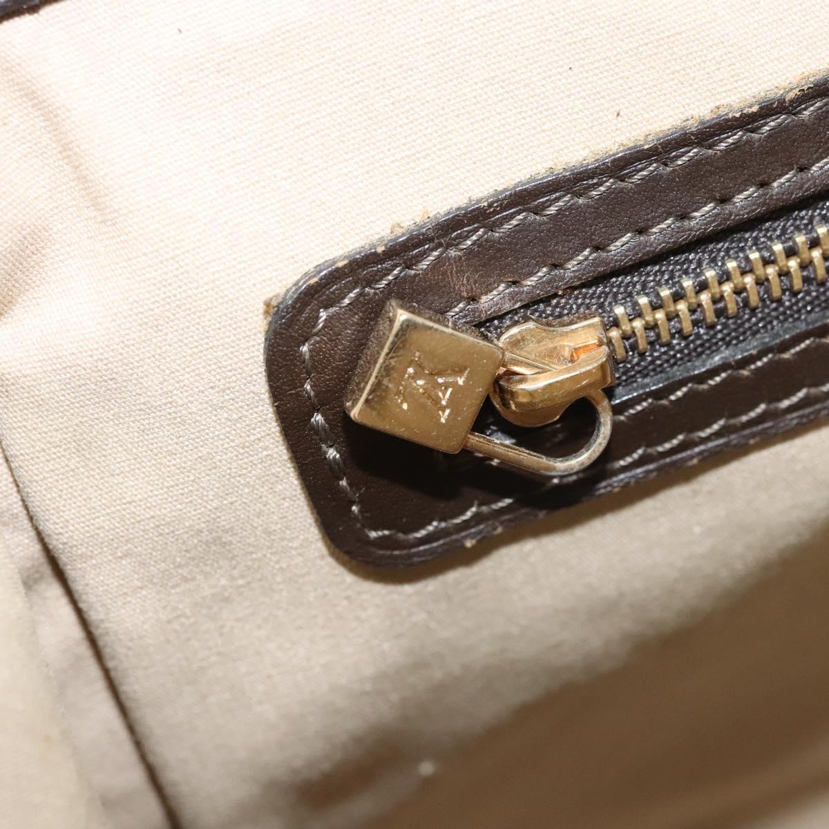 LOUIS VUITTON Monogram Mini Josephine PM Hand Bag Khaki M92215 LV Auth ep8644