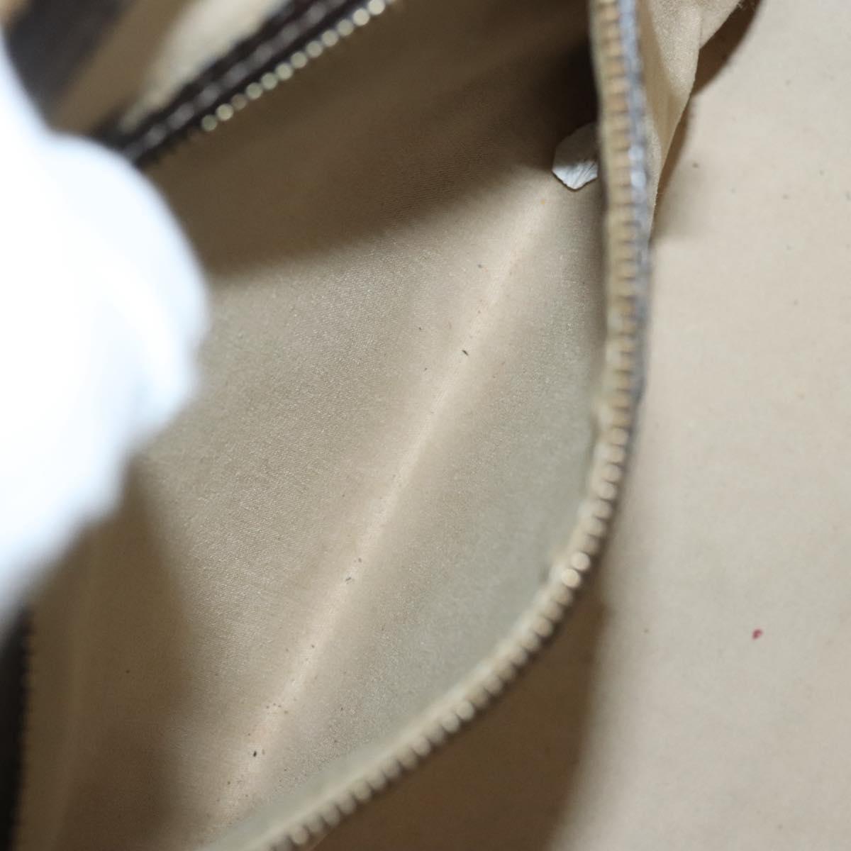 LOUIS VUITTON Monogram Mini Josephine PM Hand Bag Khaki M92215 LV Auth ep8644