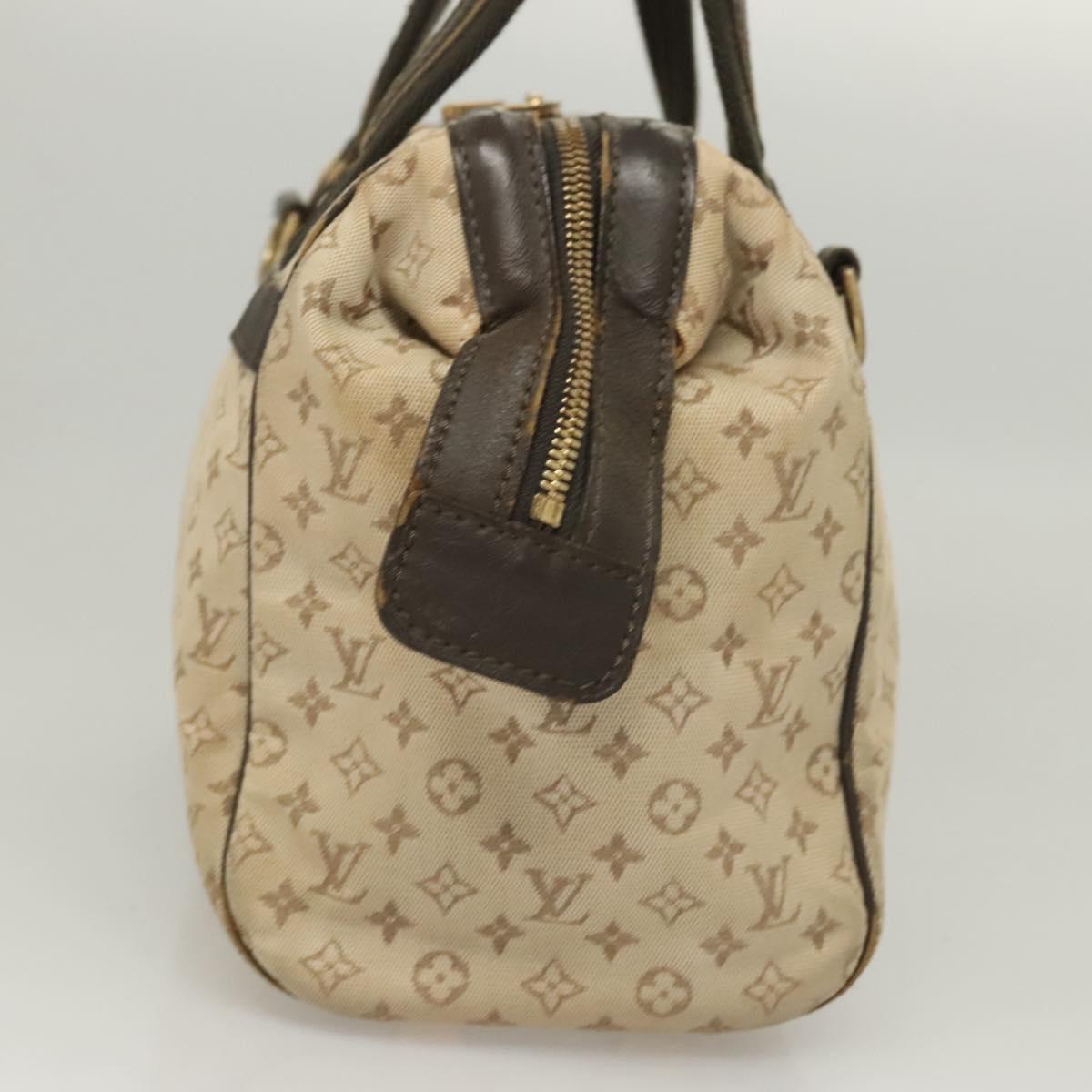 LOUIS VUITTON Monogram Mini Josephine PM Hand Bag Khaki M92215 LV Auth ep8644