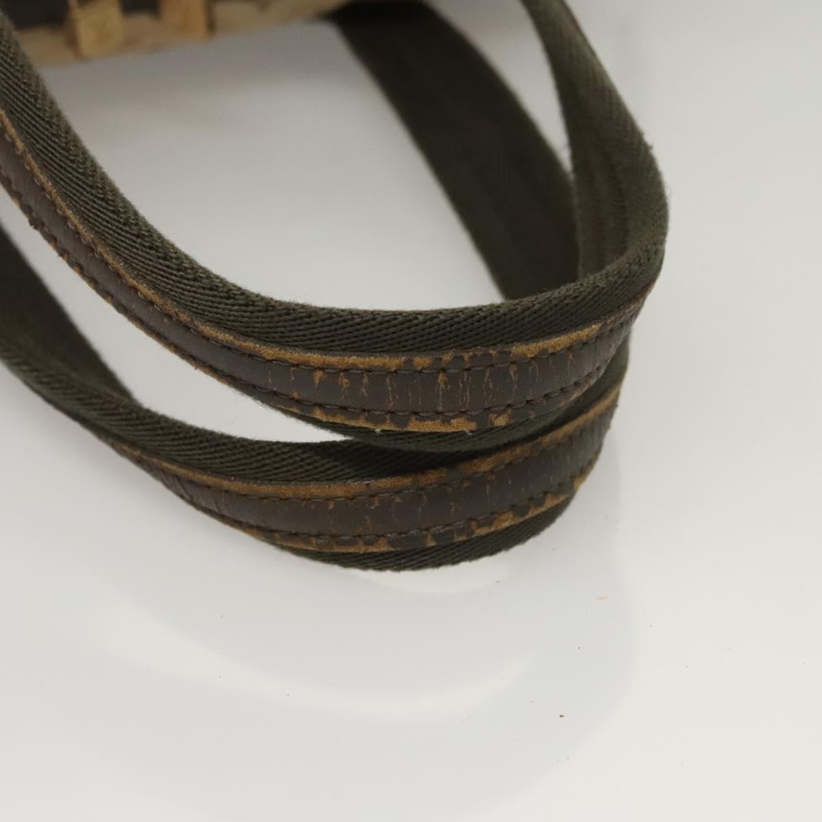LOUIS VUITTON Monogram Mini Josephine PM Hand Bag Khaki M92215 LV Auth ep8644