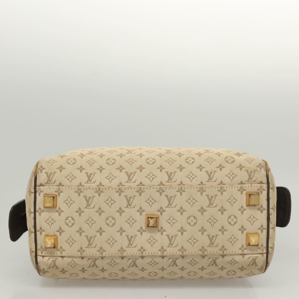 LOUIS VUITTON Monogram Mini Josephine PM Hand Bag Khaki M92215 LV Auth ep8644